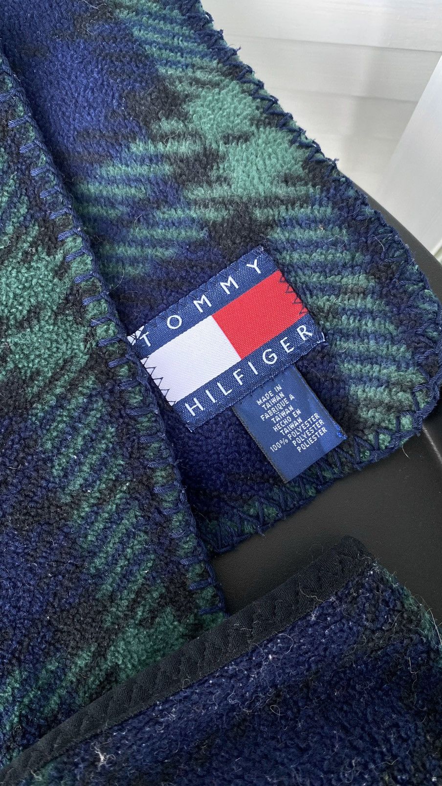 Tommy Hilfiger × Vintage Vintage Tommy Hilfiger Old Money Scarf and Bandage Headband Size ONE SIZE - 8 Thumbnail