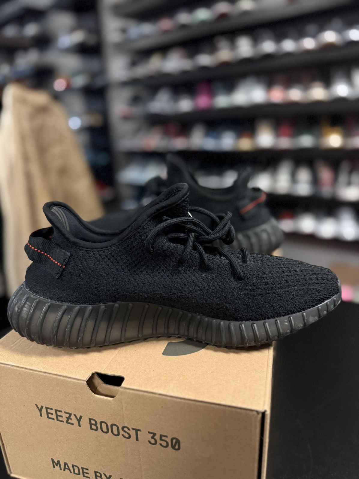 Adidas × Yeezy Yeezy 350 Bred (CP9652) Size 10 W Box 🧼 Size US 10 / EU 43 - 11 Thumbnail