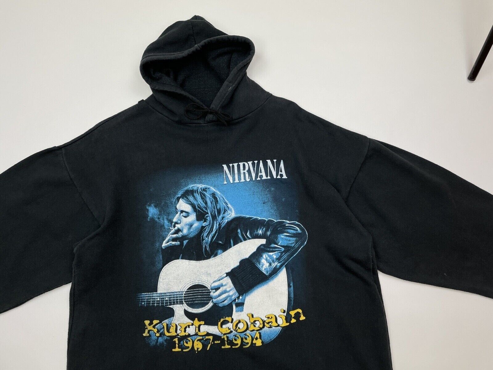 Vintage VINTAGE HOODIE NIRVANA KURT COBAIN Size US M / EU 48-50 / 2 - 6 Thumbnail