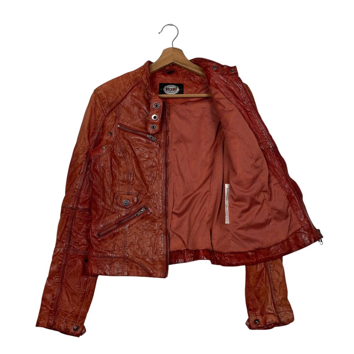 Leather ☀️Siosi leather cafe racer jacket Size US XS / EU 42 / 0 - 11 Thumbnail