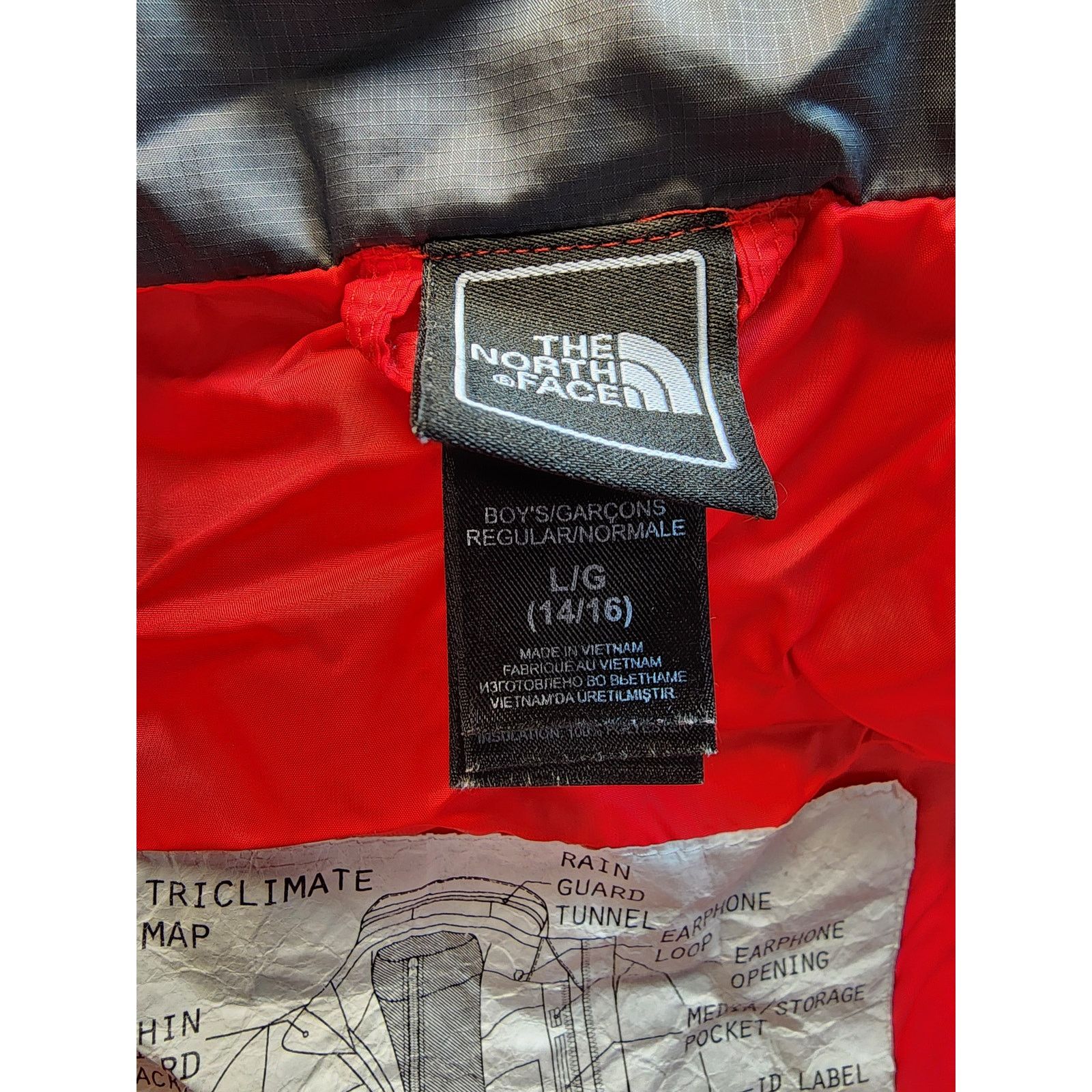 The North Face The North Face Boy's Triclimate jacket Size US L / EU 52-54 / 3 - 3 Thumbnail