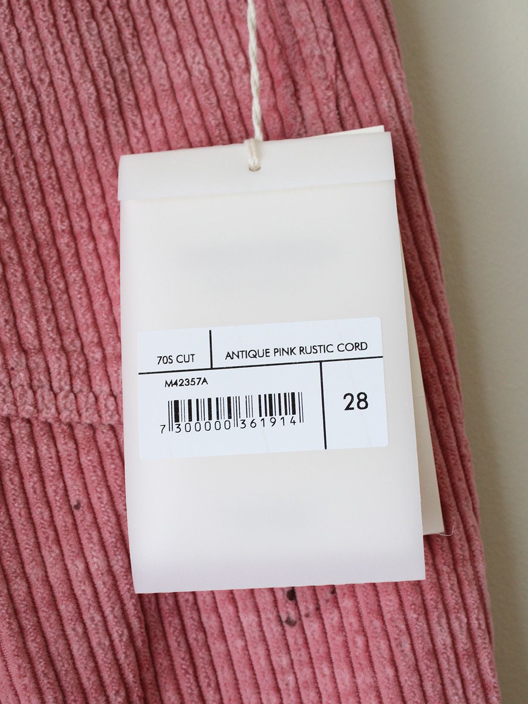 Our Legacy 70s Cut Corduroy Pants in Rustic Pink Size US 28 / EU 44 - 7 Thumbnail