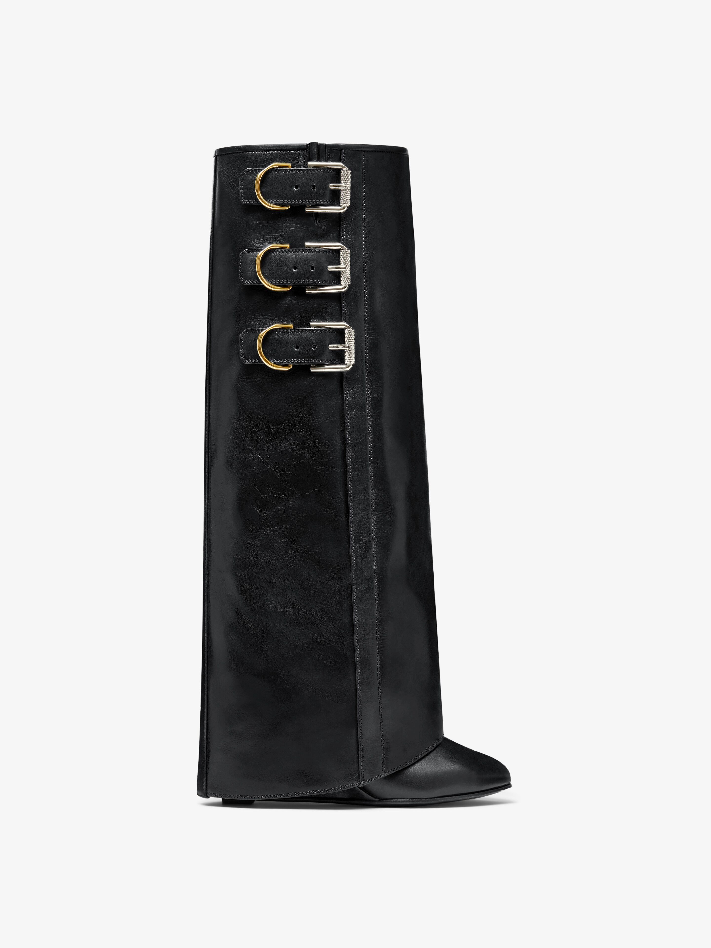 Givenchy oc11z0725 Shark Lock Boots in Black Size US 6.5 / IT 36.5 - 1 Thumbnail