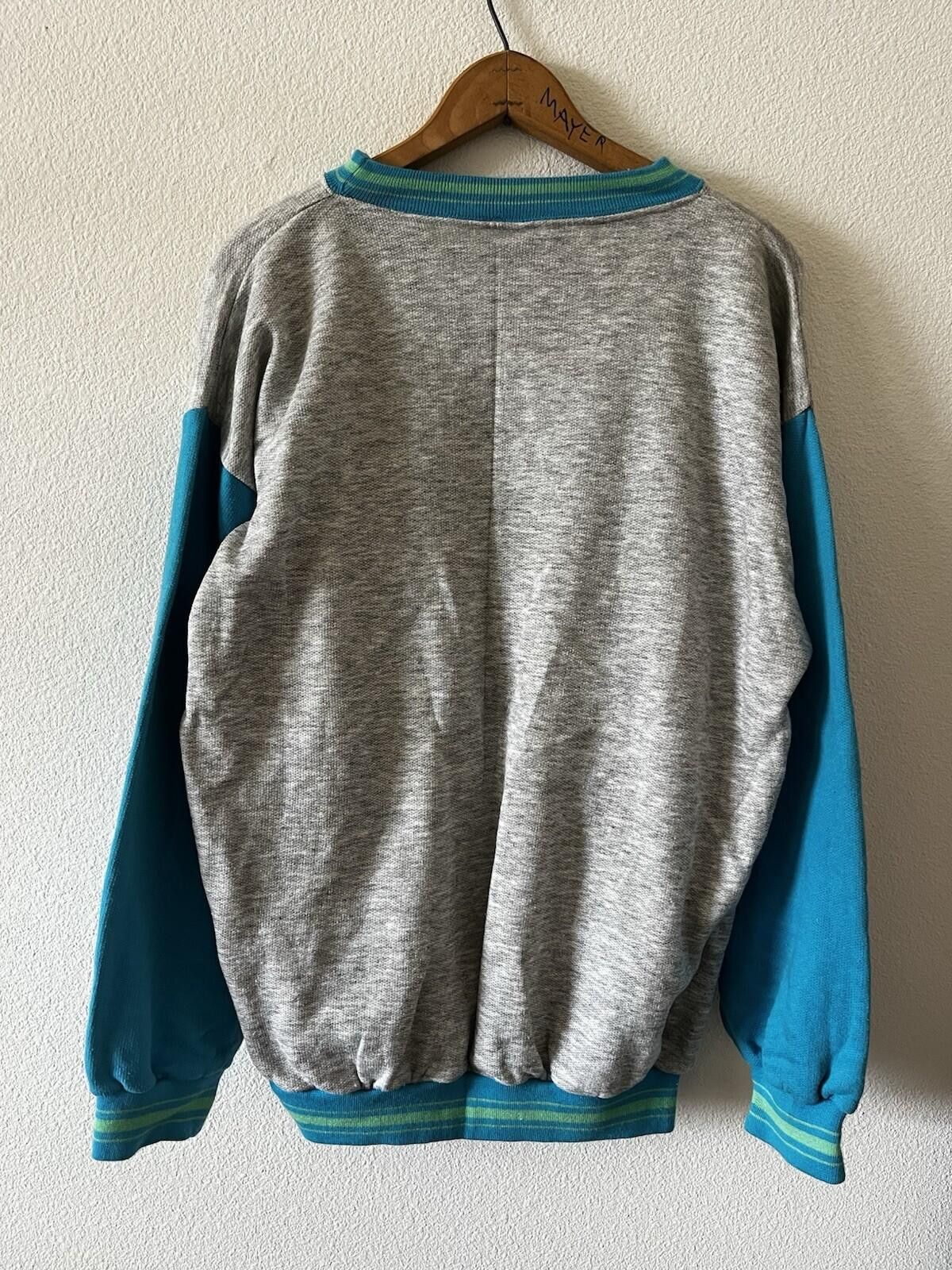Other VTG Joy Sportswear Sweatshirt Heather Gray Stripes Large Size US L / EU 52-54 / 3 - 6 Thumbnail