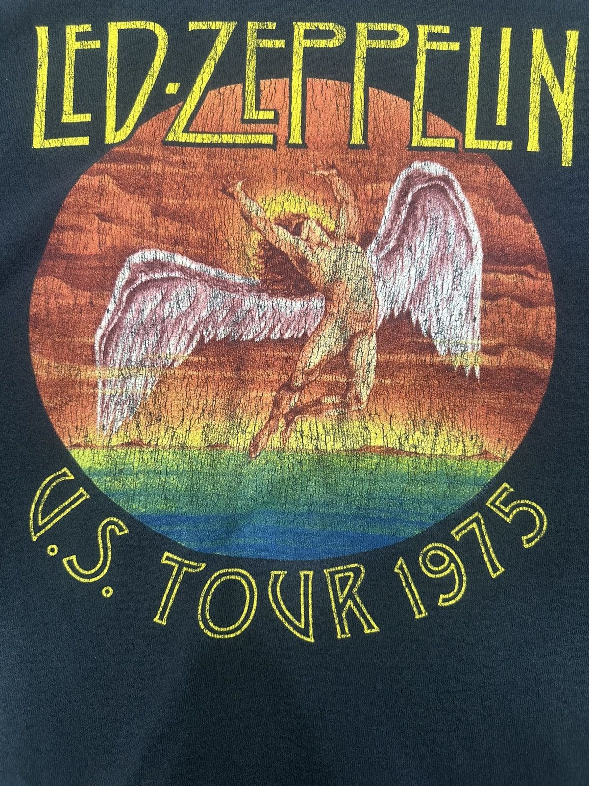 Band Tees Accept Fast Offer🔥🔥Vintage Led Zeppelin US Tour 1975 Size US XL / EU 56 / 4 - 6 Thumbnail