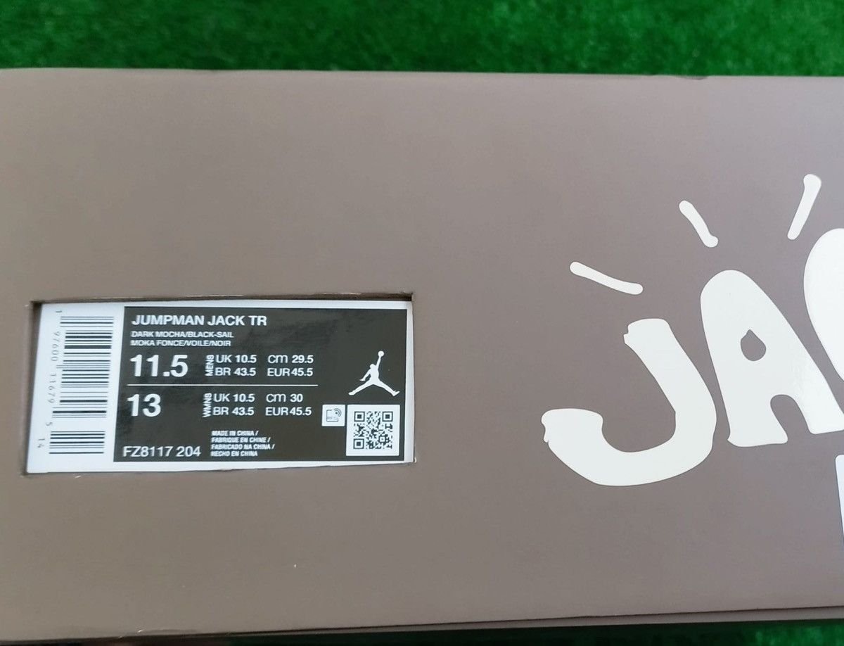 Jordan Brand × Nike × Travis Scott Shoes Jordan Jumpman Jack TR 'Travis Scott Size US 11.5 / EU 44-45 - 10 Thumbnail