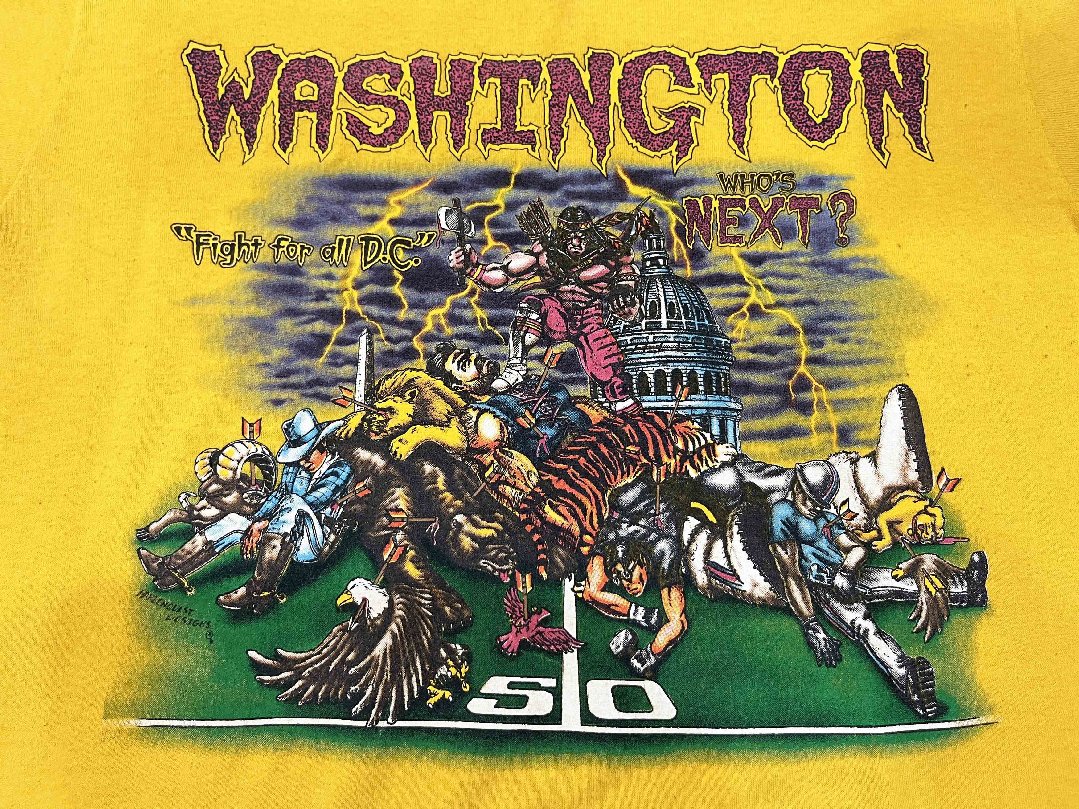 Jerzees × Vintage Vintage Jerzees NFL Washington Redskins Football T-Shirt Size US L / EU 52-54 / 3 - 2 Thumbnail