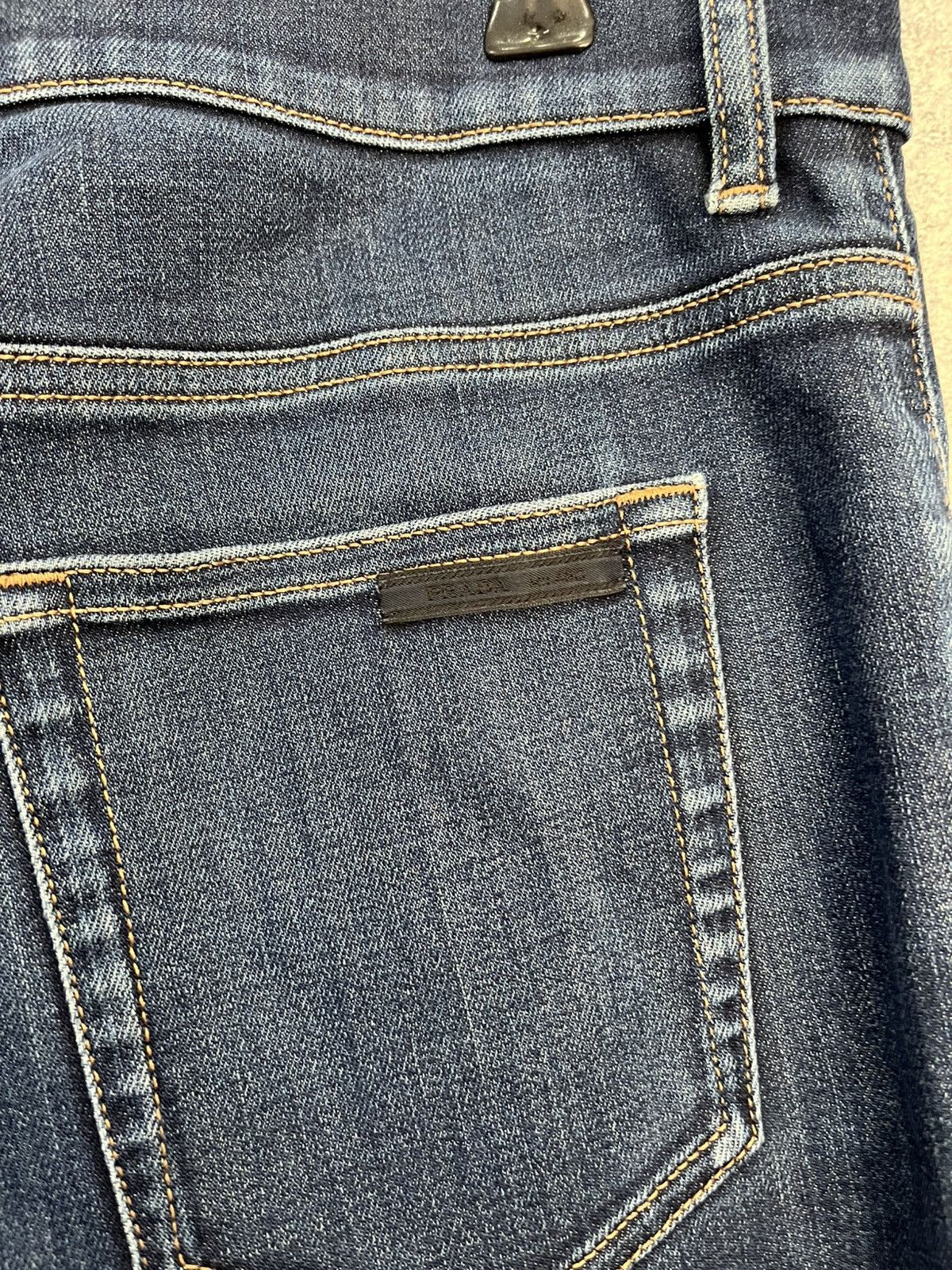 Prada Prada Black Tab Denim Jeans Size US 33 - 5 Thumbnail
