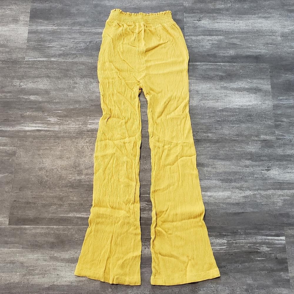 Other Mustard High Waisted LoveTree Bikini Cover Up Pant Size ONE SIZE - 2 Thumbnail