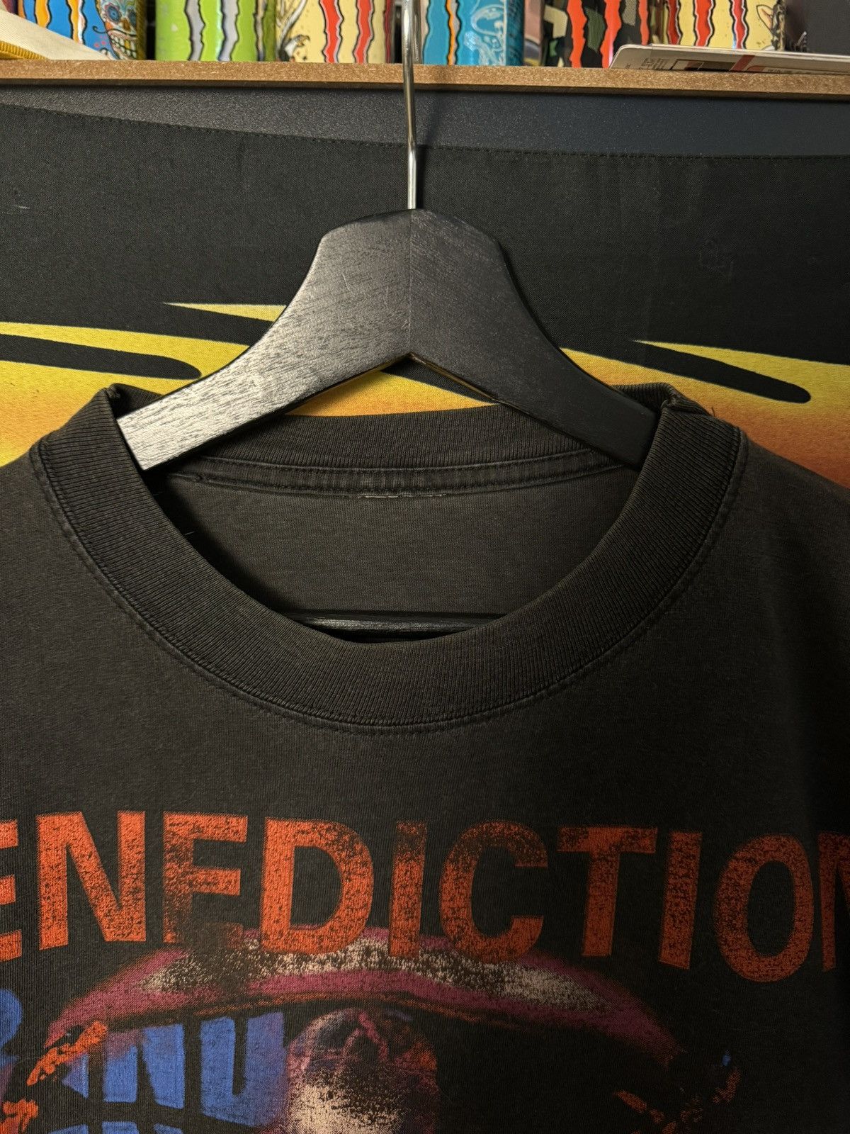 Band Tees × Vintage VINTAGE BENEDICTION GRIND BASTARD 1998 Size US XL / EU 56 / 4 - 3 Thumbnail