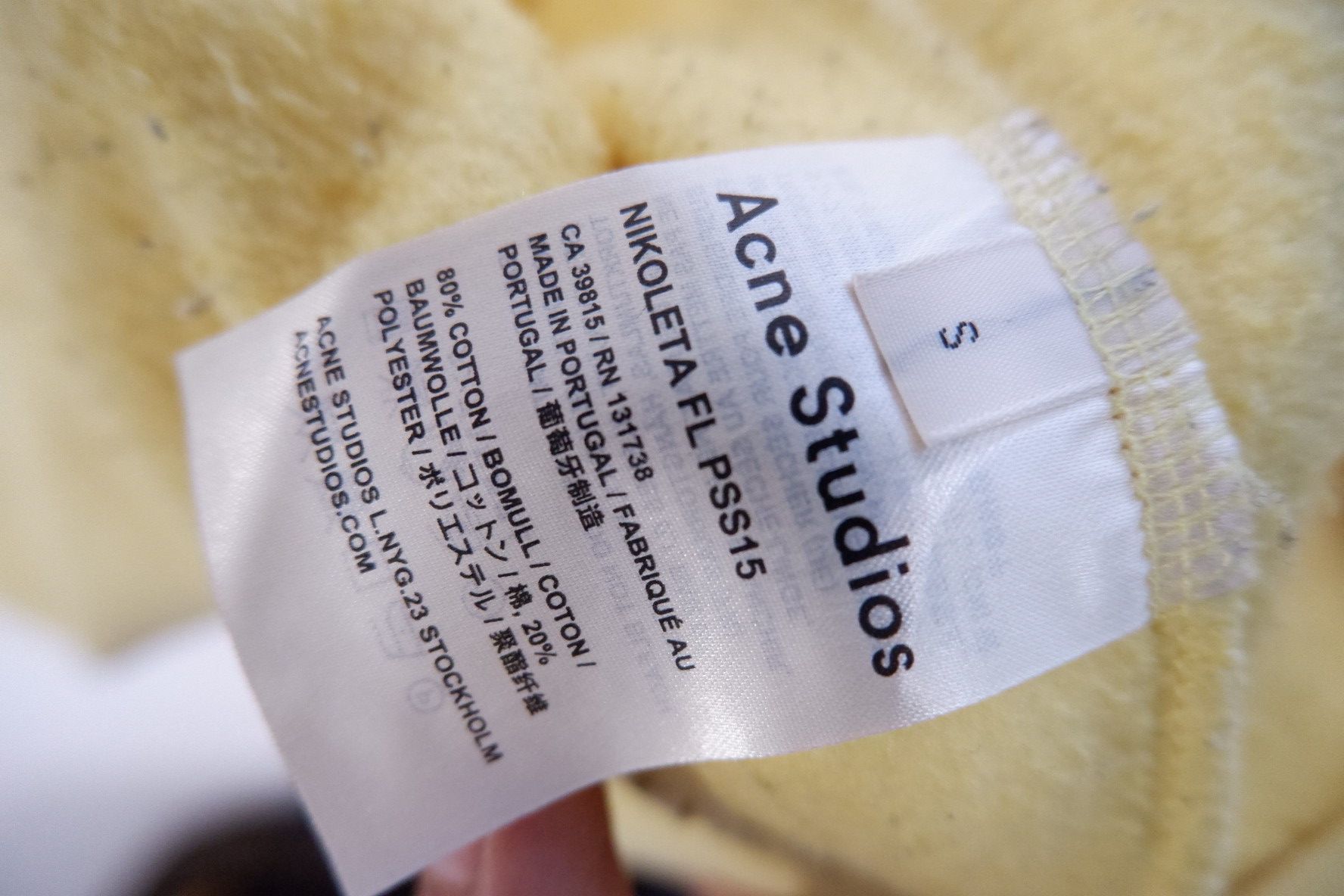 Acne Studios ACNE STUDIOS Nikoleta Sweatshirt Size US S / EU 44-46 / 1 - 7 Thumbnail