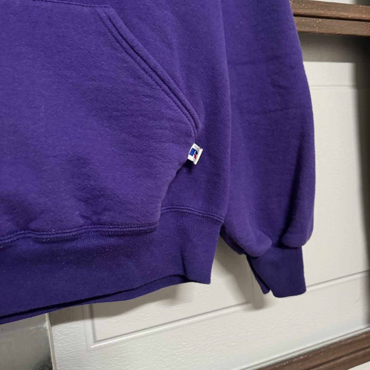 Russell Athletic × Vintage vintage 90s USA purple Russell sweatshirt Size US S / EU 44-46 / 1 - 3 Thumbnail