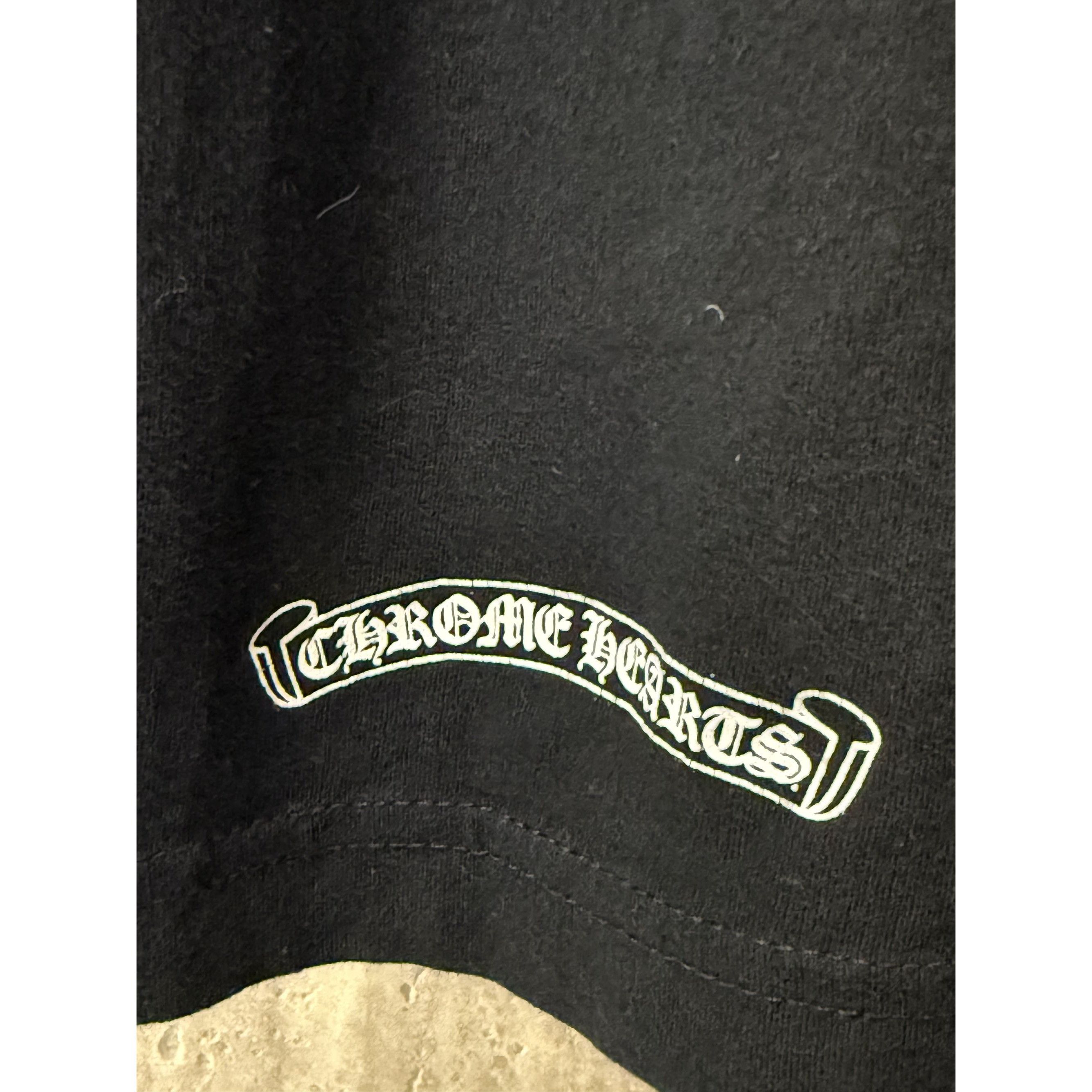 Chrome Hearts Chrome Hearts Black Long Sleeve Shirt With Pocket & Colorful Size US S / EU 44-46 / 1 - 13 Thumbnail