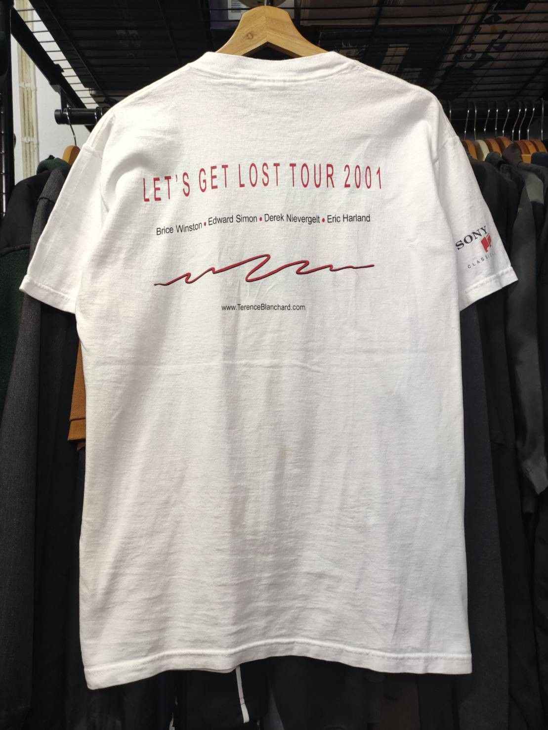 Band Tees Vtg 00's Terence Blanchard " Let's Get Lost " Album Promo Size US L / EU 52-54 / 3 - 2 Thumbnail