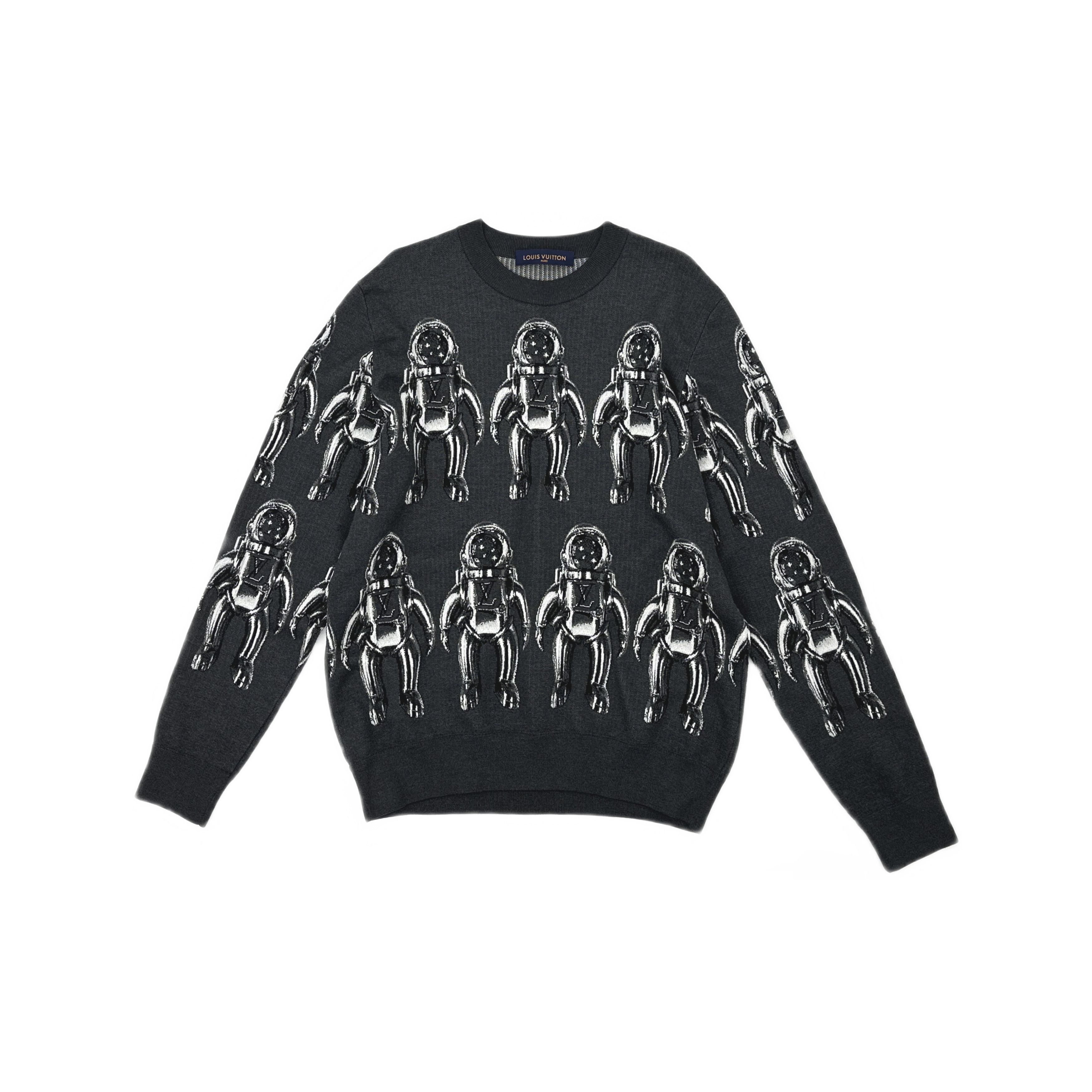 Louis Vuitton Louis Vuitton Astronaut Intarsia Sweater XL Size US XL / EU 56 / 4 - 1 Thumbnail