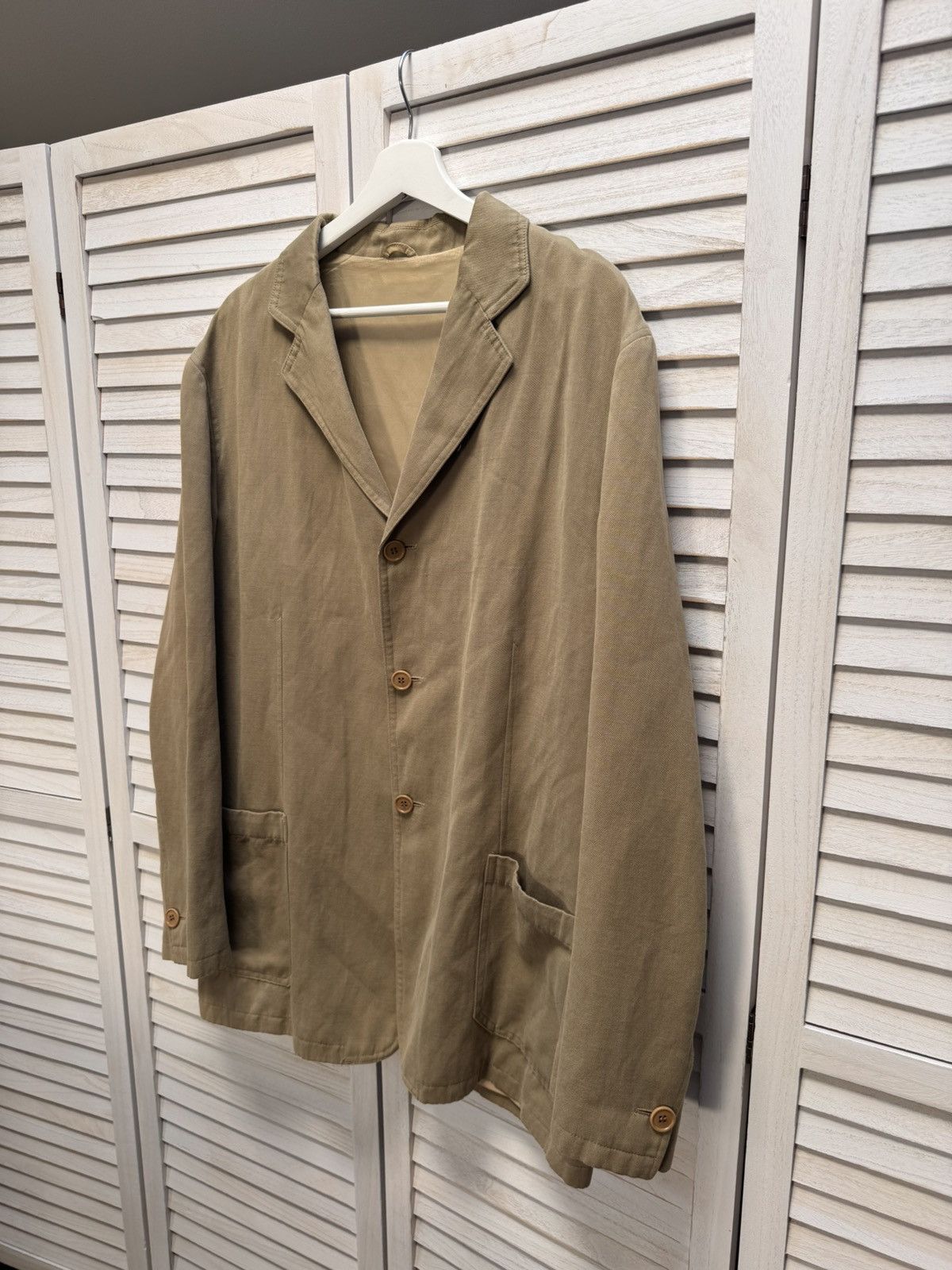 Vintage Men’s Vintage Velvet Jacket Made In Italy 90s Size US L / EU 52-54 / 3 - 5 Thumbnail