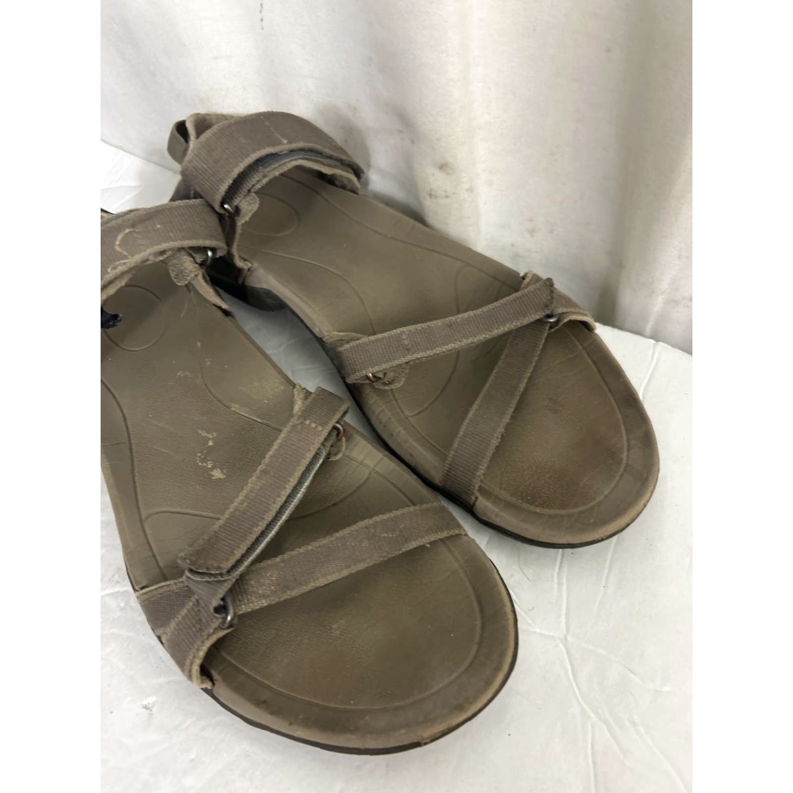 Teva Teva Womens Sandal Size 8 Gray Strappy Sling Back Open Toe Size US 8 / IT 38 - 2 Thumbnail