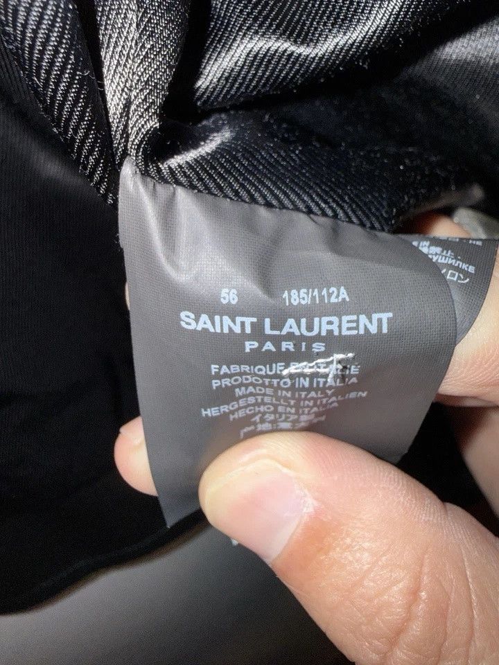 Saint Laurent Paris Saint Laurent Biker jacket 56 Size US XL / EU 56 / 4 - 8 Thumbnail