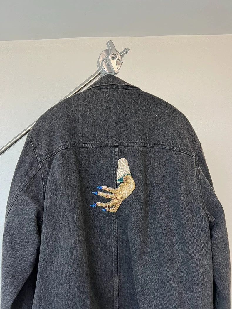 Undercover Undercover 23 FW ghost hand denim jacket 2504-Nextarrow Size US XL / EU 56 / 4 - 5 Thumbnail