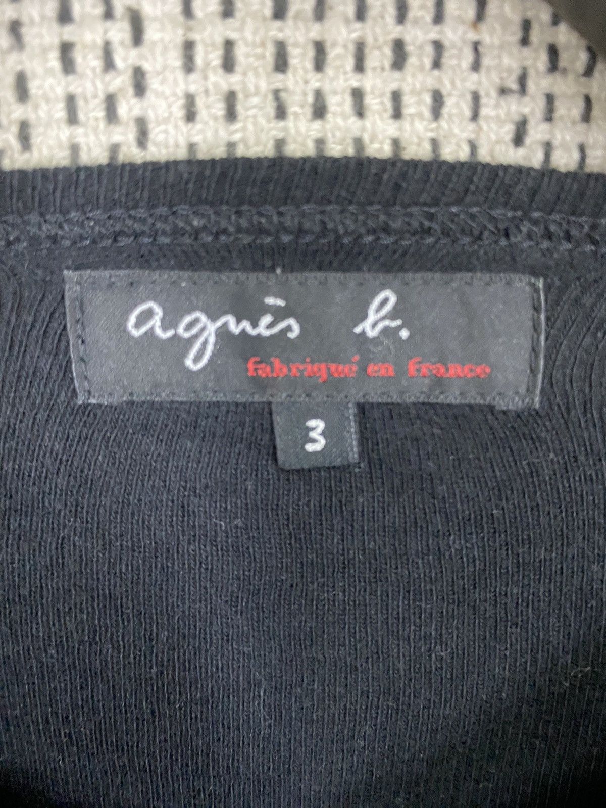 Designer × Vintage × agnes b. Vintage agnes b cardigan snap button sz 3 Size M / US 6-8 / IT 42-44 - 4 Thumbnail