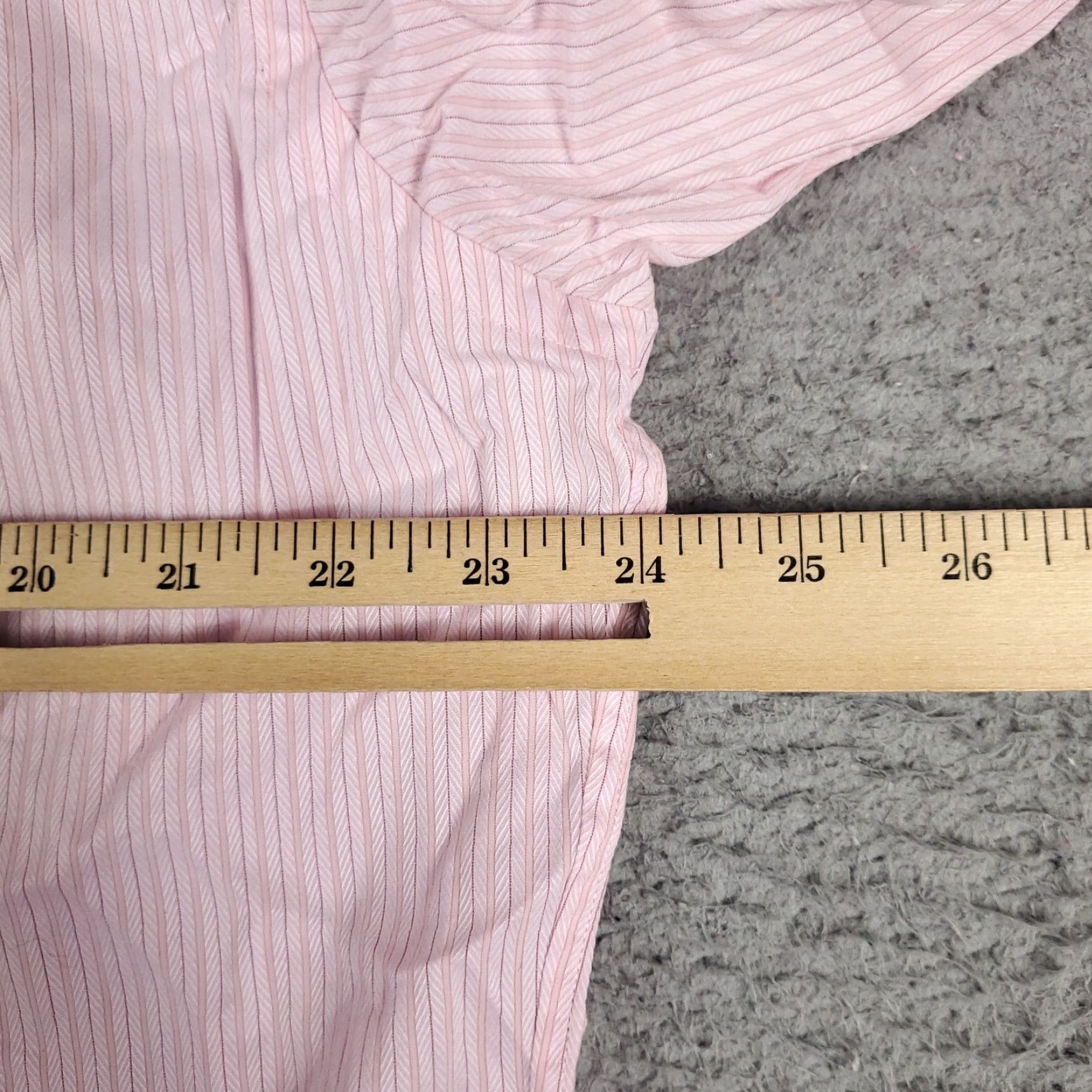 Tommy Bahama Tommy Bahama Shirt 16 Pink Dress Shirt Button Up Long Sleeve Striped Cotton Woven Mens Size 42R - 5 Thumbnail