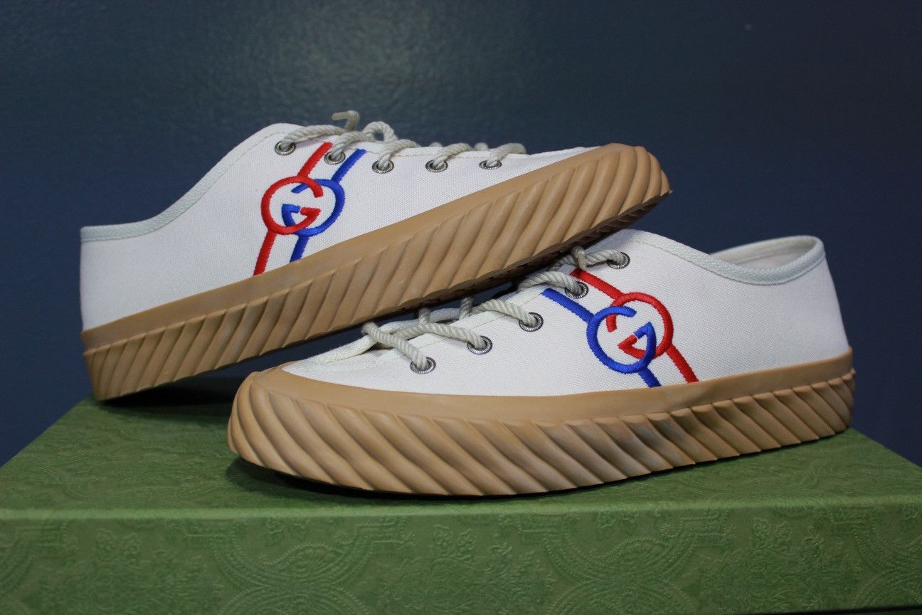 Gucci Men’s Interlocking G Sneaker Size US 8.5 / EU 41-42 - 1 Thumbnail