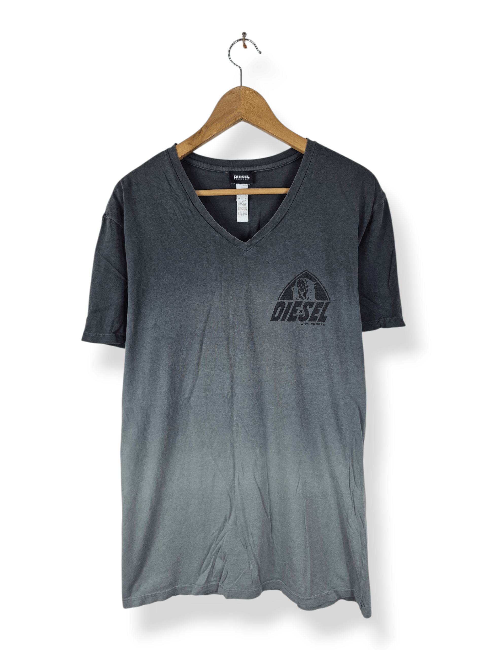 Diesel 🔥 Diesel Beachwear Anti Freeze Two Tone Tee Size US XL / EU 56 / 4 - 1 Thumbnail