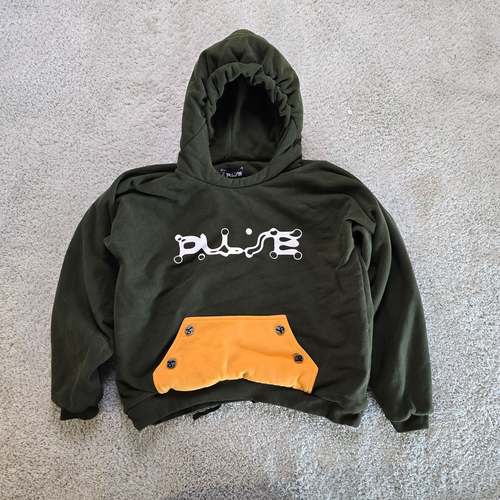 Pulse Pulse Designer No Brand Heavyweight Hoodie Y2K Supreme GUC L Size US L / EU 52-54 / 3 - 1 Thumbnail