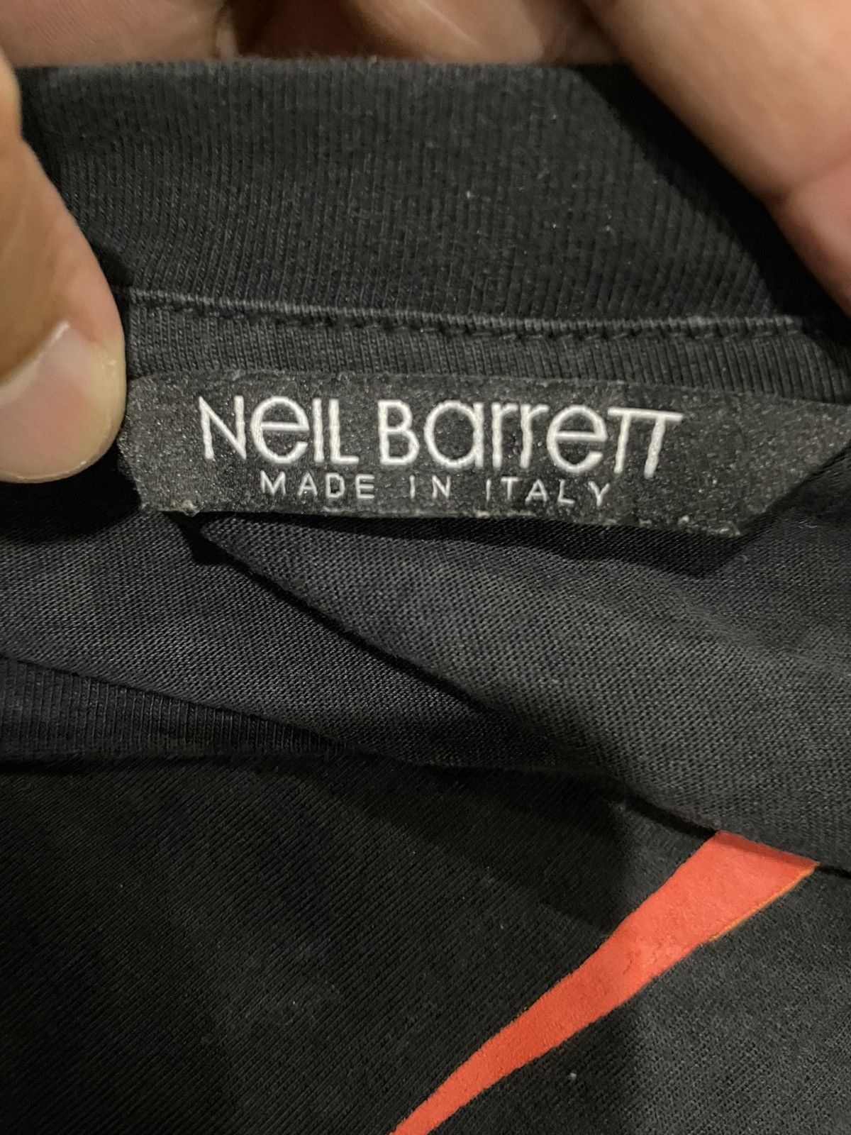 Designer × Neil Barrett Neil Barret Destroyed Tee Size US M / EU 48-50 / 2 - 9 Thumbnail