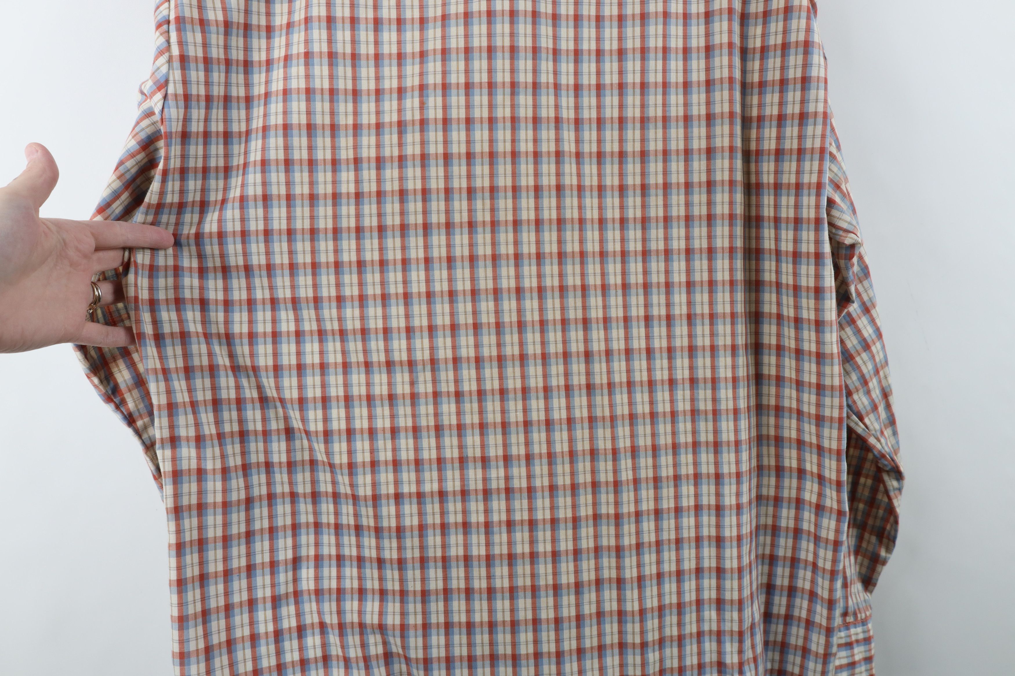 Wrangler Vintage 70s 80s Wrangler Western Collared Button Shirt Plaid Size US L / EU 52-54 / 3 - 10 Thumbnail