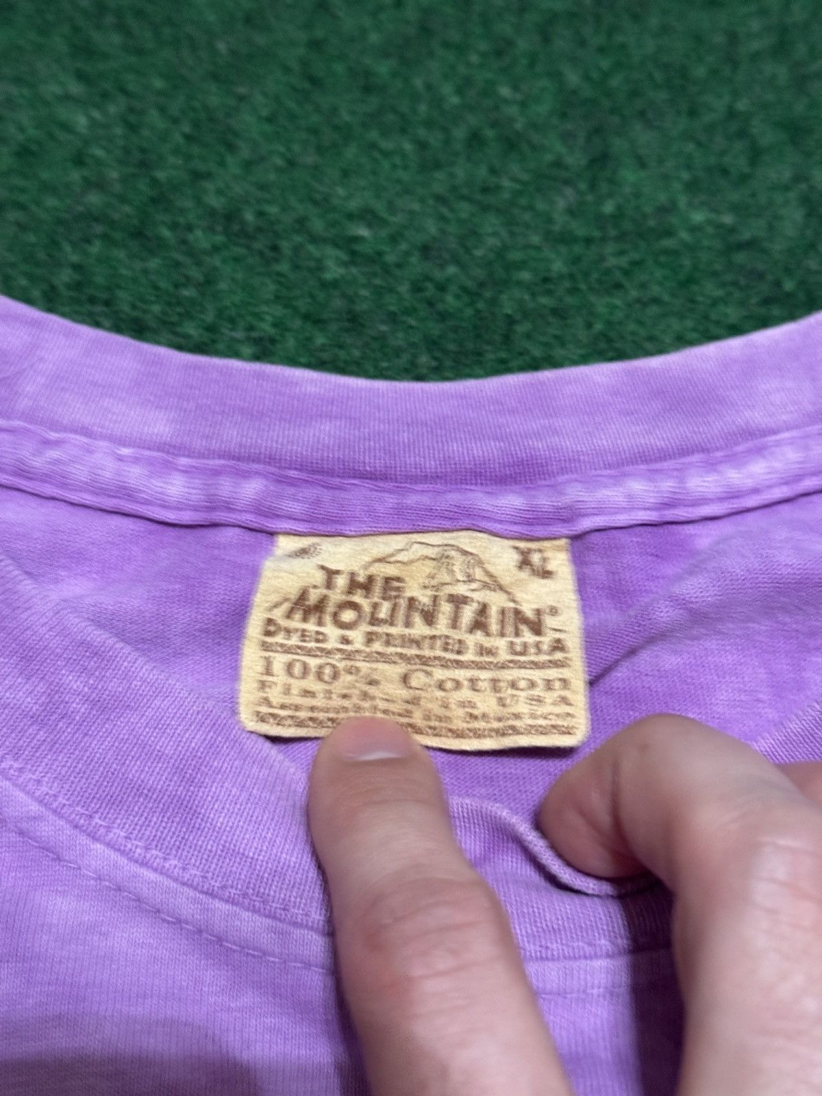 The Mountain × Vintage Vintage Y2K The Mountain Butterfly Purple Nature Bug Tshirt Size US XL / EU 56 / 4 - 5 Thumbnail