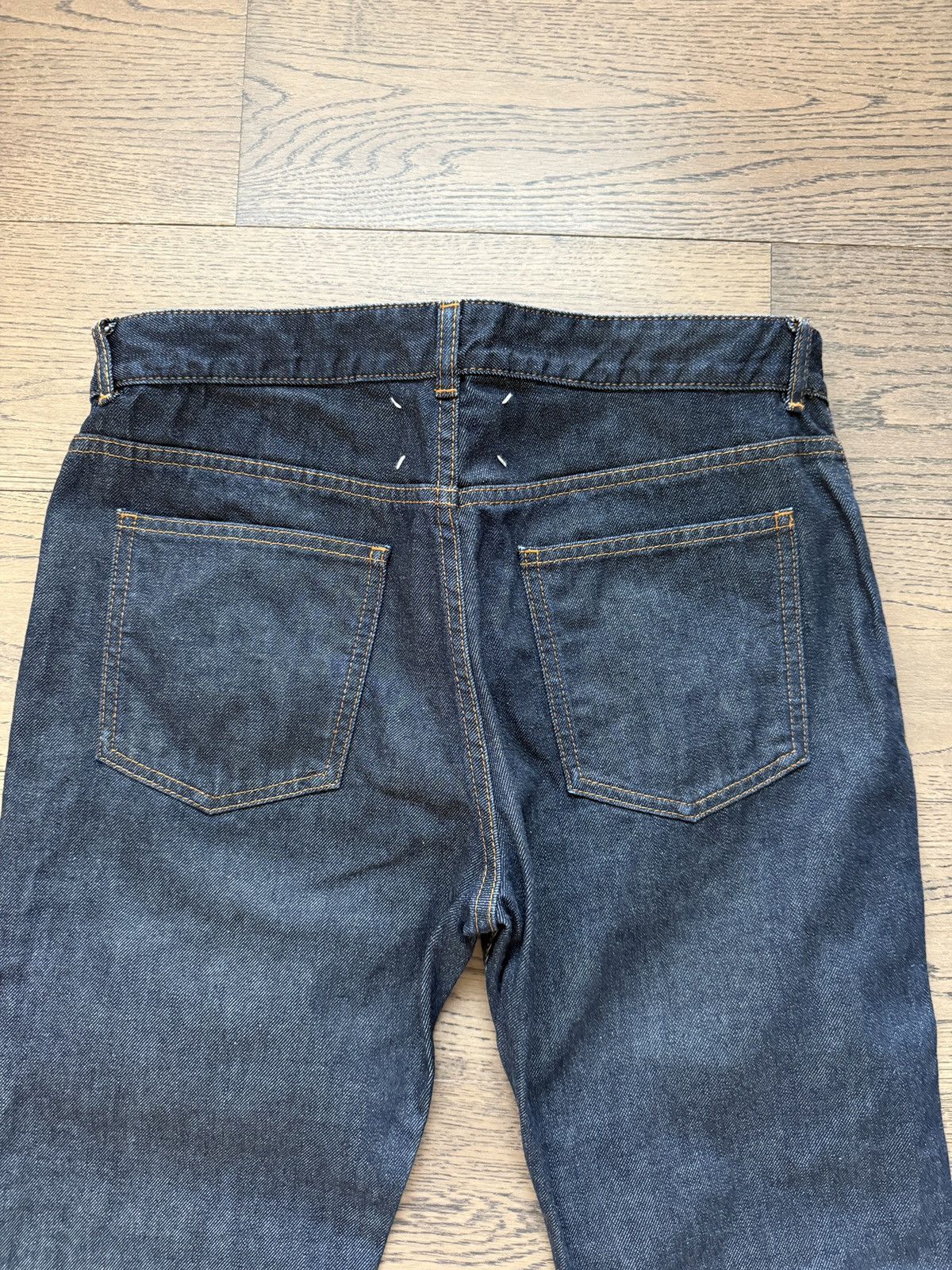 Maison Margiela Early Martin Margiela Line 14 Mens Blue Slim Denim Jeans Size US 31 - 4 Thumbnail