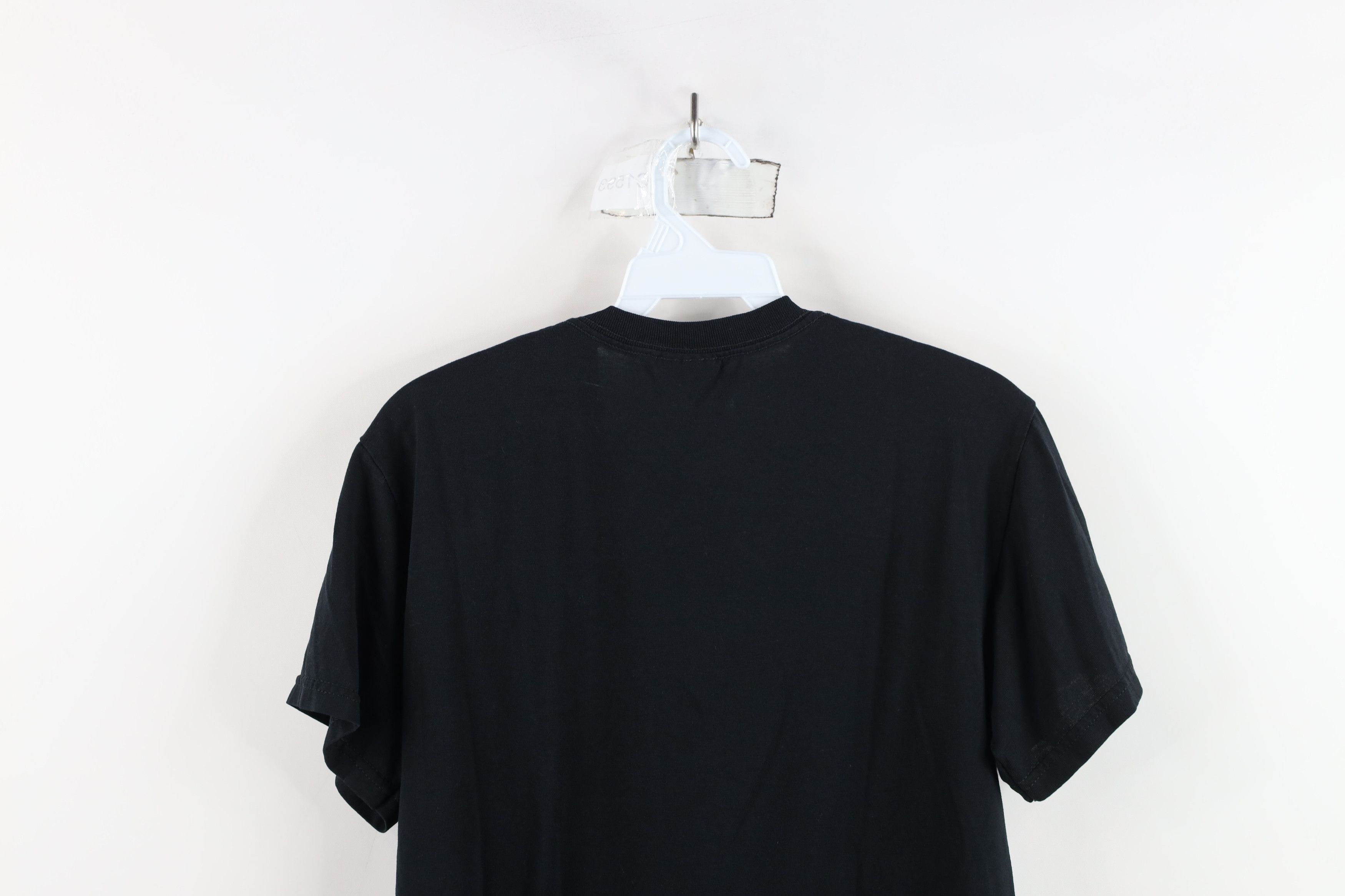 Vintage Vintage 90s Streetwear Short Sleeve T-Shirt Cotton Black Size US S / EU 44-46 / 1 - 11 Thumbnail
