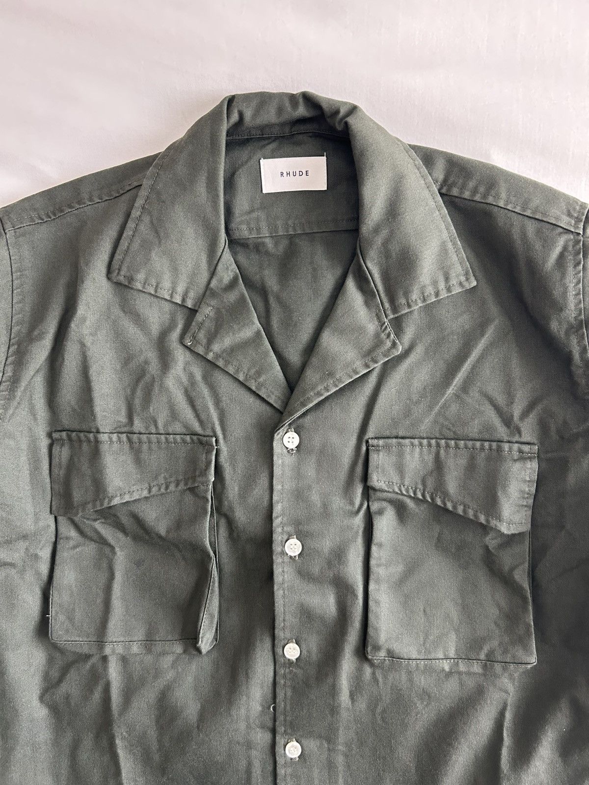 Rhude Rhude Weight on Me Double Breasted Button Up Size US M / EU 48-50 / 2 - 6 Thumbnail