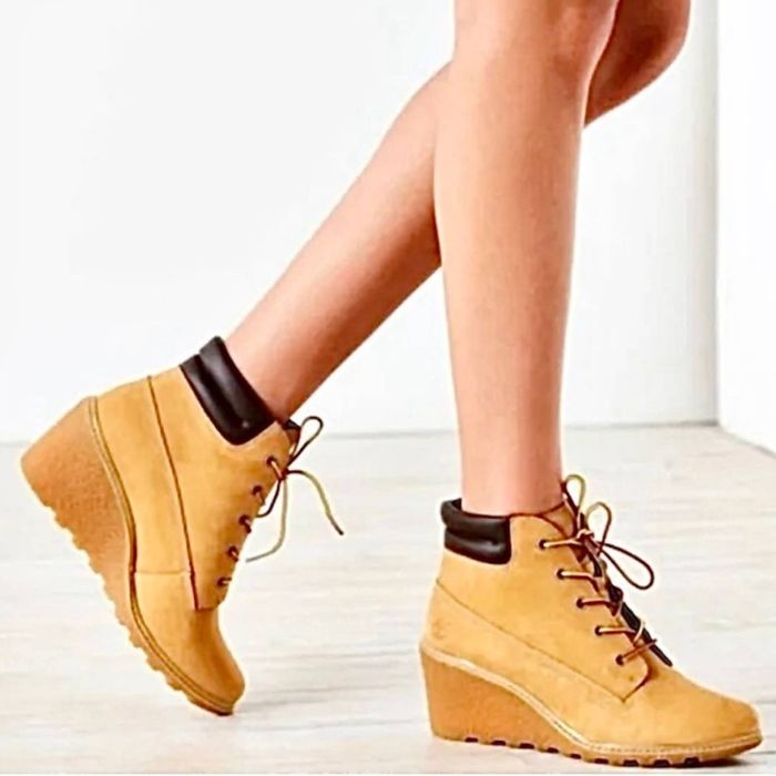 Timberland amston wedge clearance boot