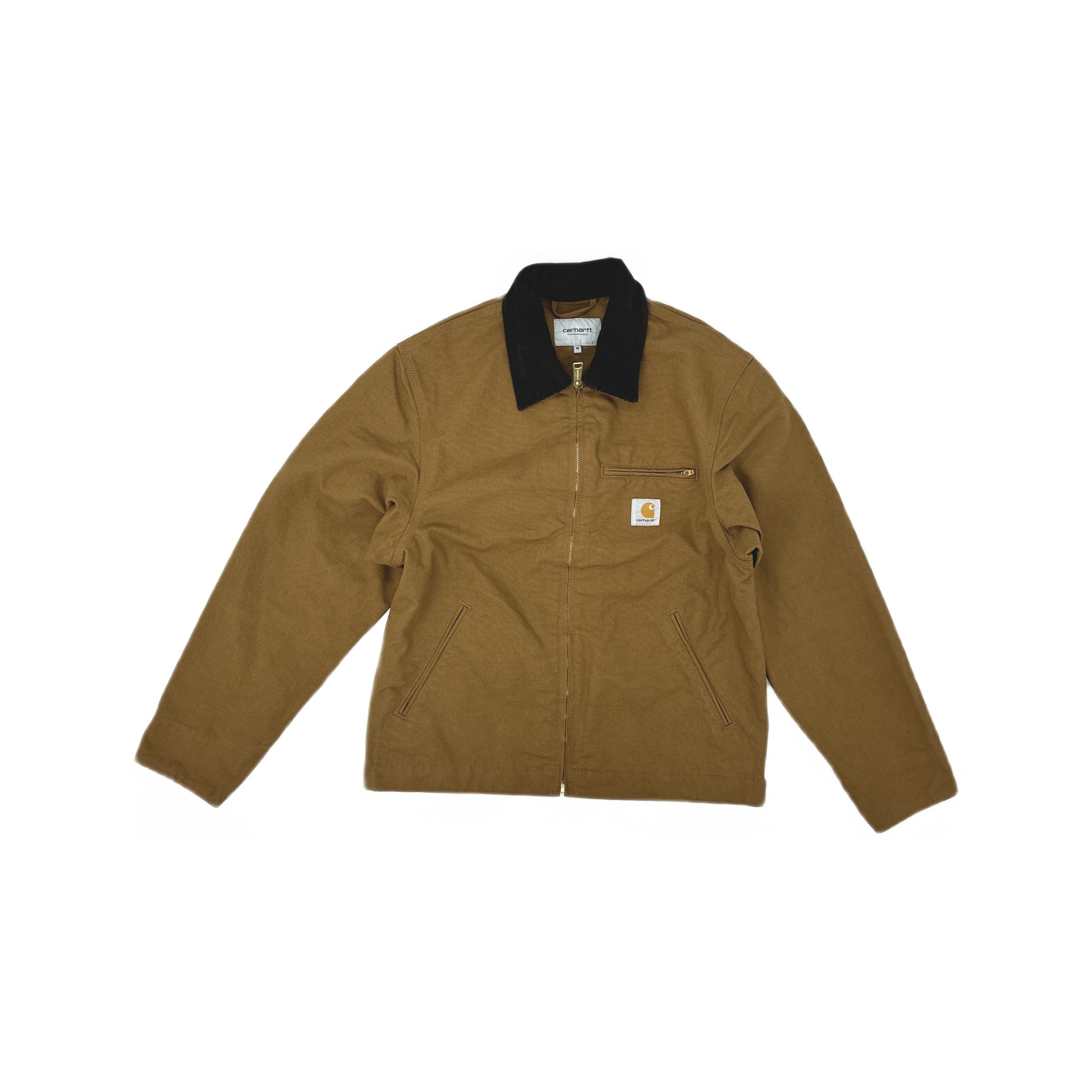 Stussy × carhartt ジャケット M Men's Carhartt WIP x Stussy Chore Coat Teal / Dark Navy Stone Size