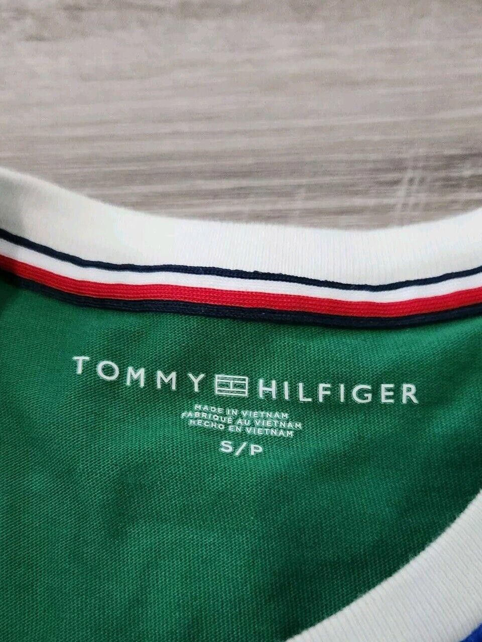Tommy Hilfiger Mens Tommy Hilfiger Shirt Small Colorblock Retro Logo Size US L / EU 52-54 / 3 - 3 Thumbnail