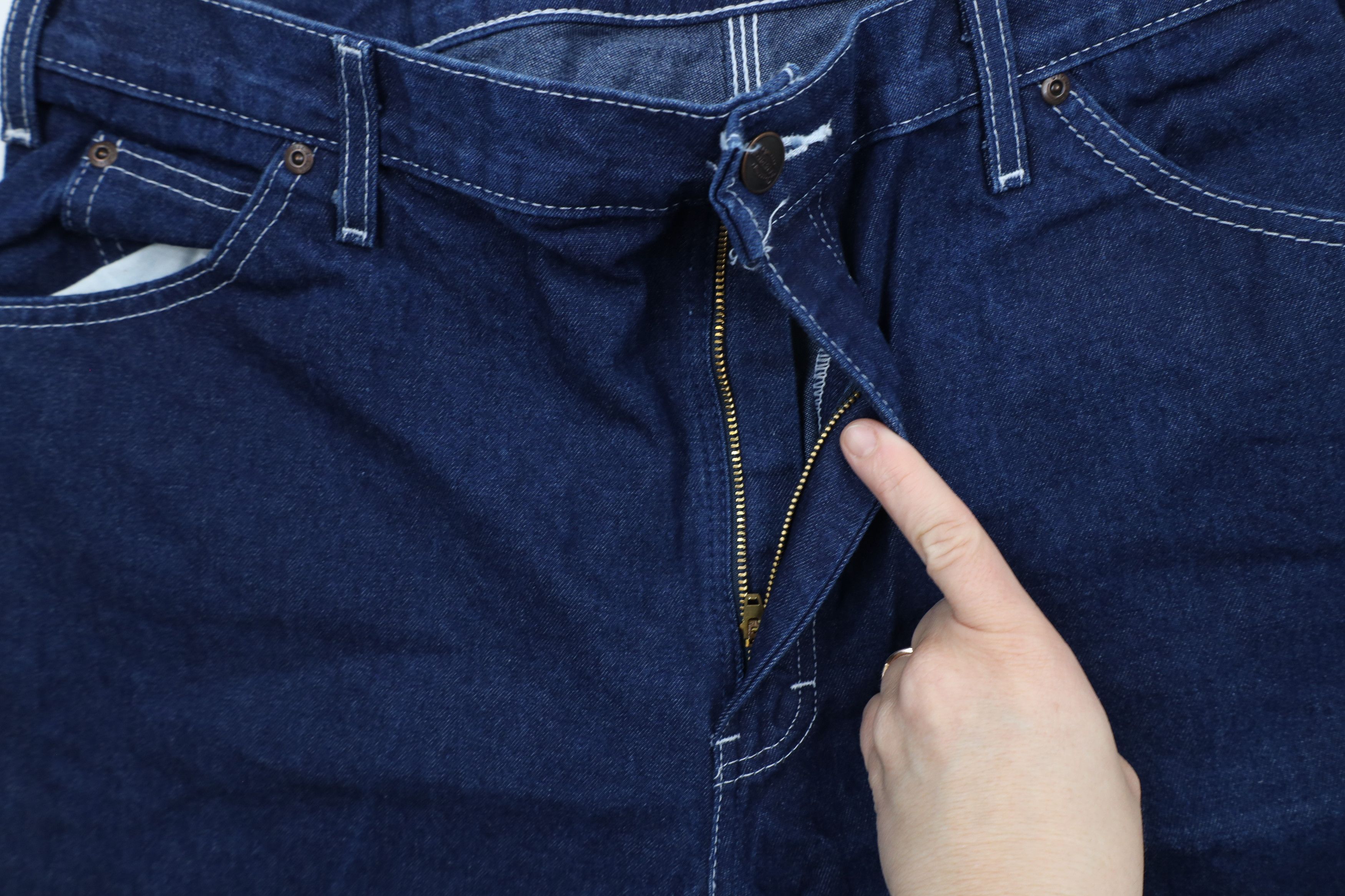 Dickies × Vintage Vintage Y2K Dickies Wide Leg Carpenter Dungaree Denim Jeans Size US 38 / EU 54 - 5 Thumbnail