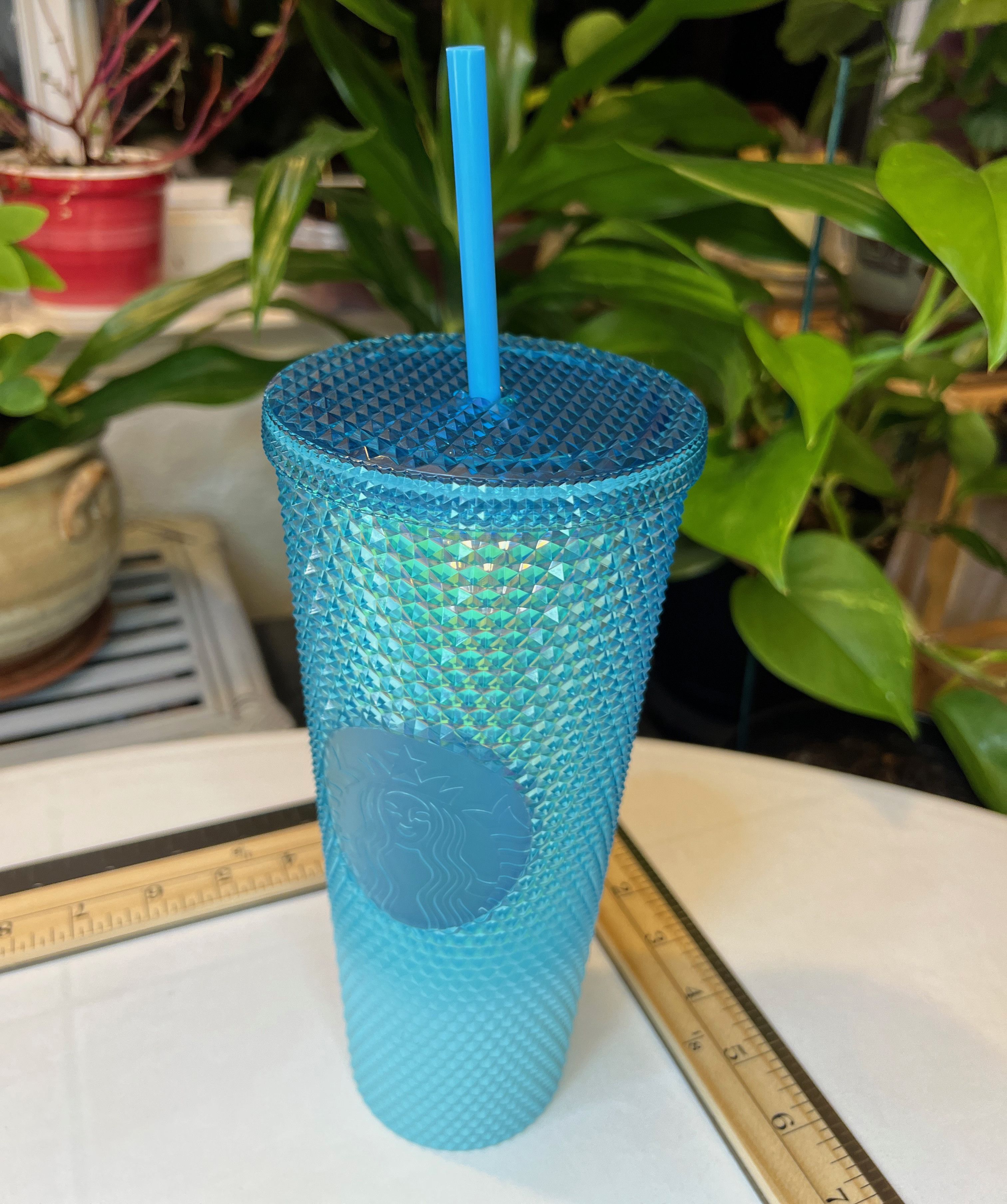 Designer Starbucks Coffee Black Sequin 24 oz Tumbler Venti w/ Straw Size ONE SIZE - 1 Thumbnail