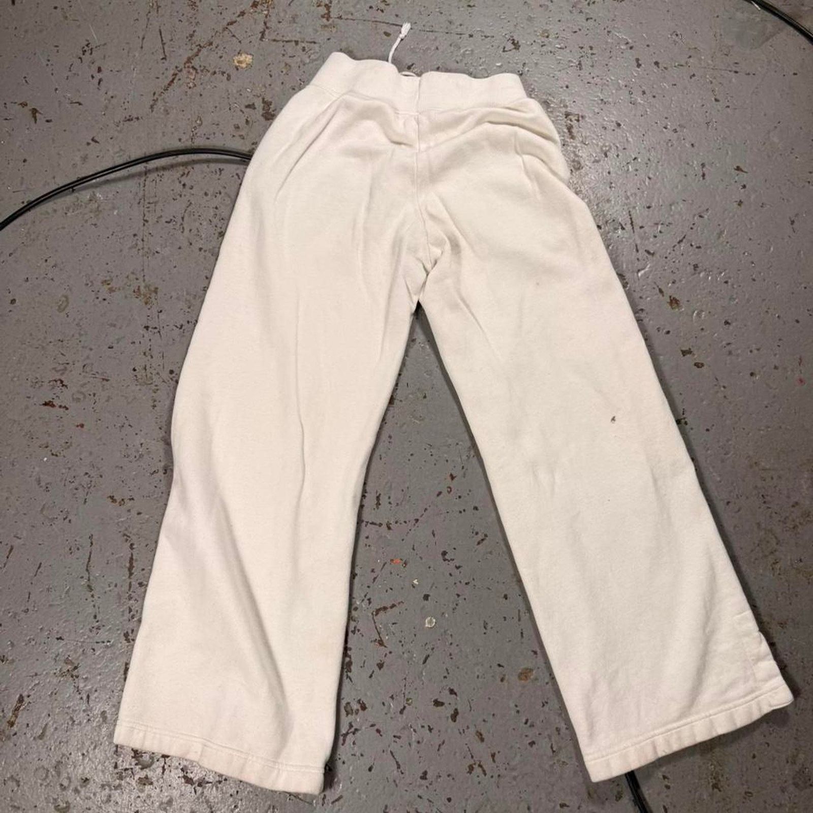 Nike Womens Vintage Nike cream flare sweatpants Size 24" / US 00 / IT 34 - 8 Thumbnail