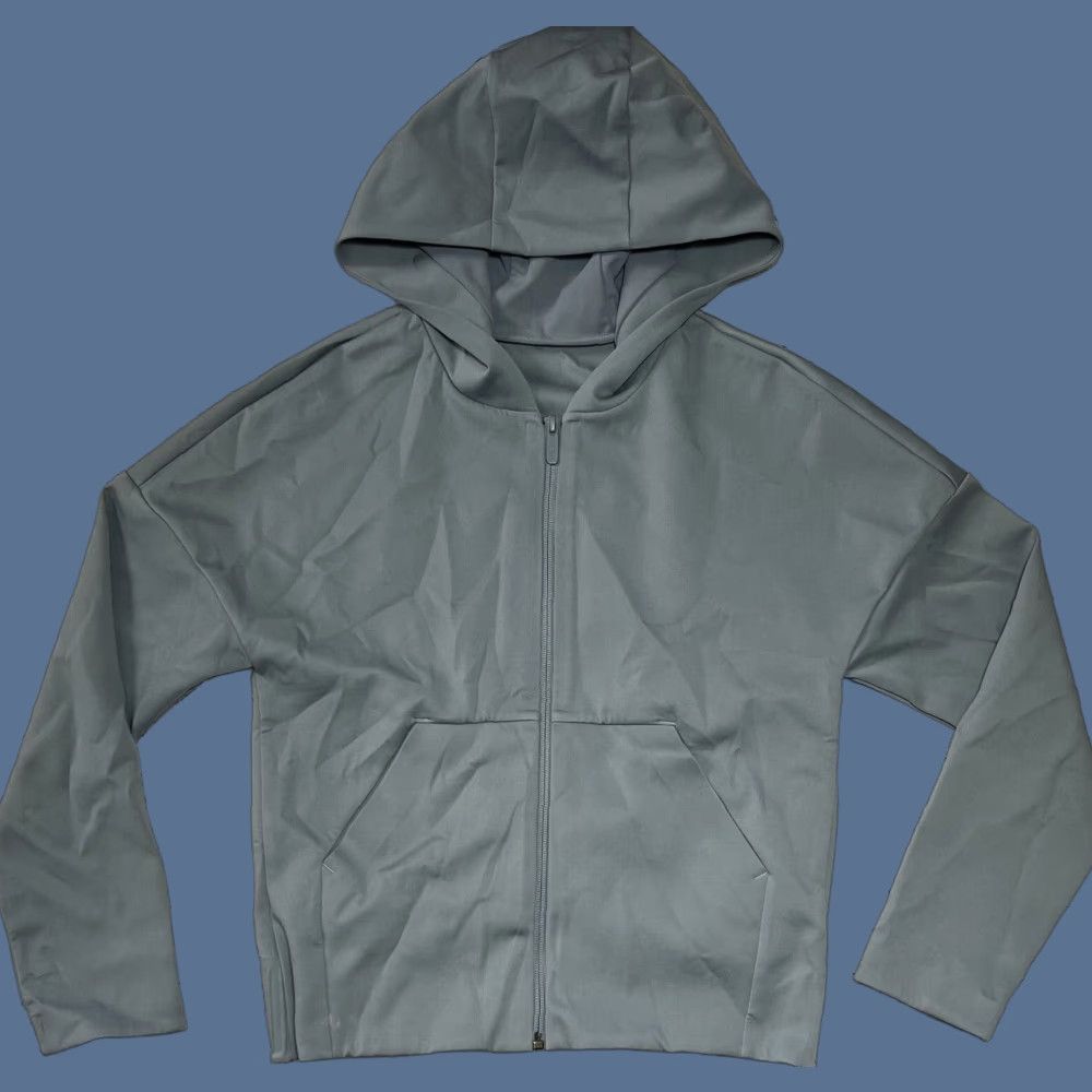 Lululemon Lululemon Shaped Jacket Bomber Jacket Women's Sterling Spacer Short Sleeve Zip Casual Workwear 2 Slim Athletic Model: Lululemon Shaped Jacket Womens Size XS / US 0-2 / IT 36-38 - 1 Thumbnail