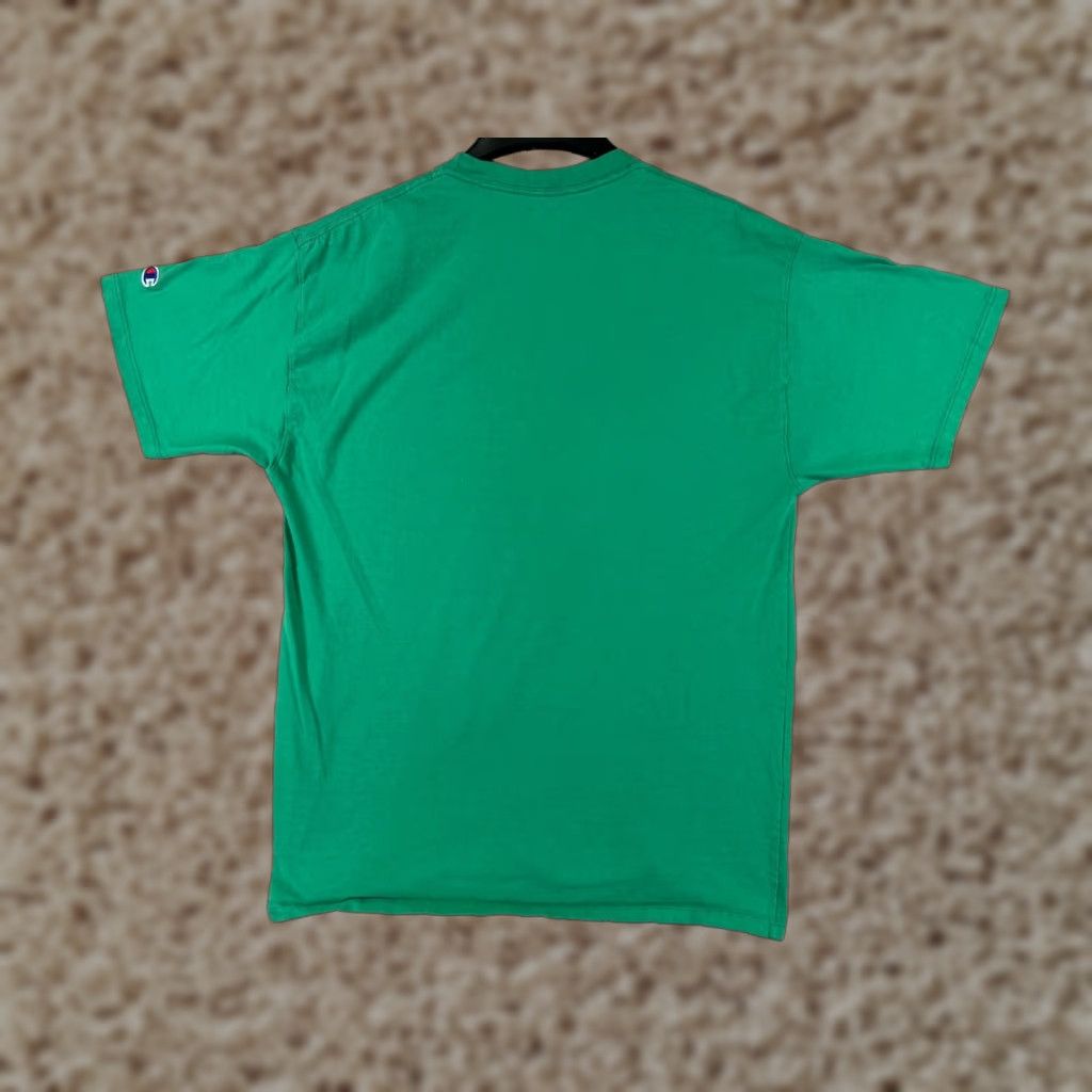 Champion Champion Shirt Mens Large Green Embroidered Logo Crew Neck Athletic Short Sleeve Size US L / EU 52-54 / 3 - 1 Thumbnail