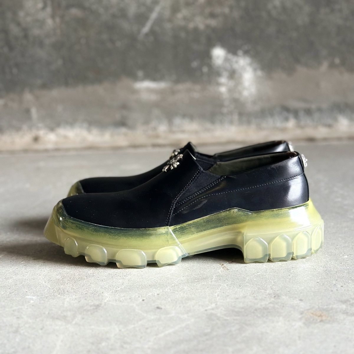 Chrome Hearts × Rick Owens 1/1 Special Order Maltese Cross LBO Tractor Boat Shoes 🍈 Size US 9.5 / EU 42-43 - 5 Thumbnail