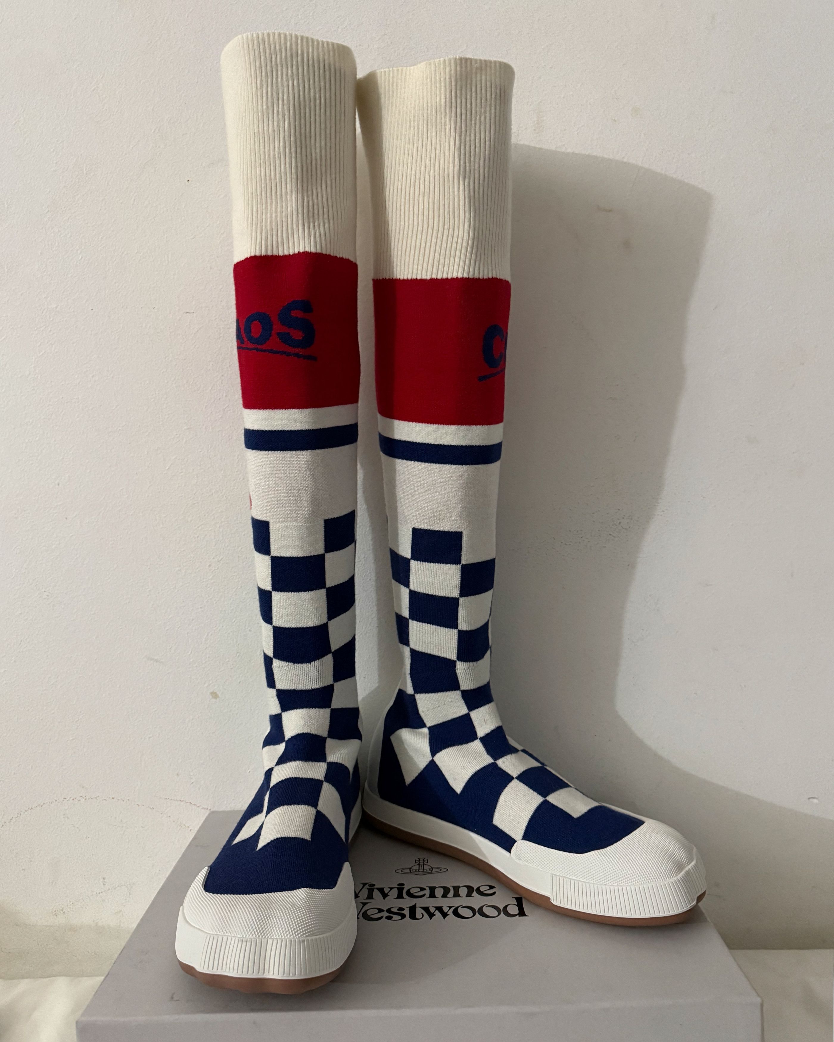 Vivienne Westwood Knee-high boots In Stretch Fabric Size US 9 / EU 42 - 9 Thumbnail