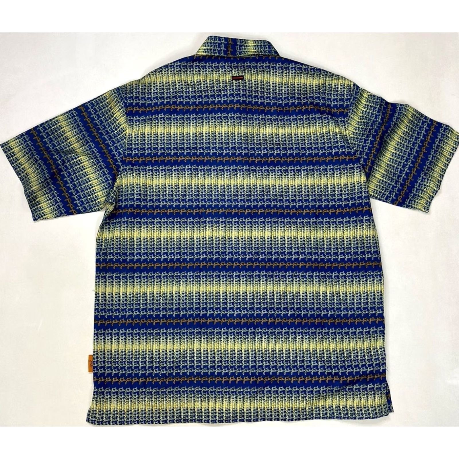 Fubu VINTAGE FUBU All Over Print Shirt Men L Blue Short Sleeve AOP Y2K Button-Up Collared 90s Hip Hop Fans Girls Size US L / EU 52-54 / 3 - 4 Thumbnail