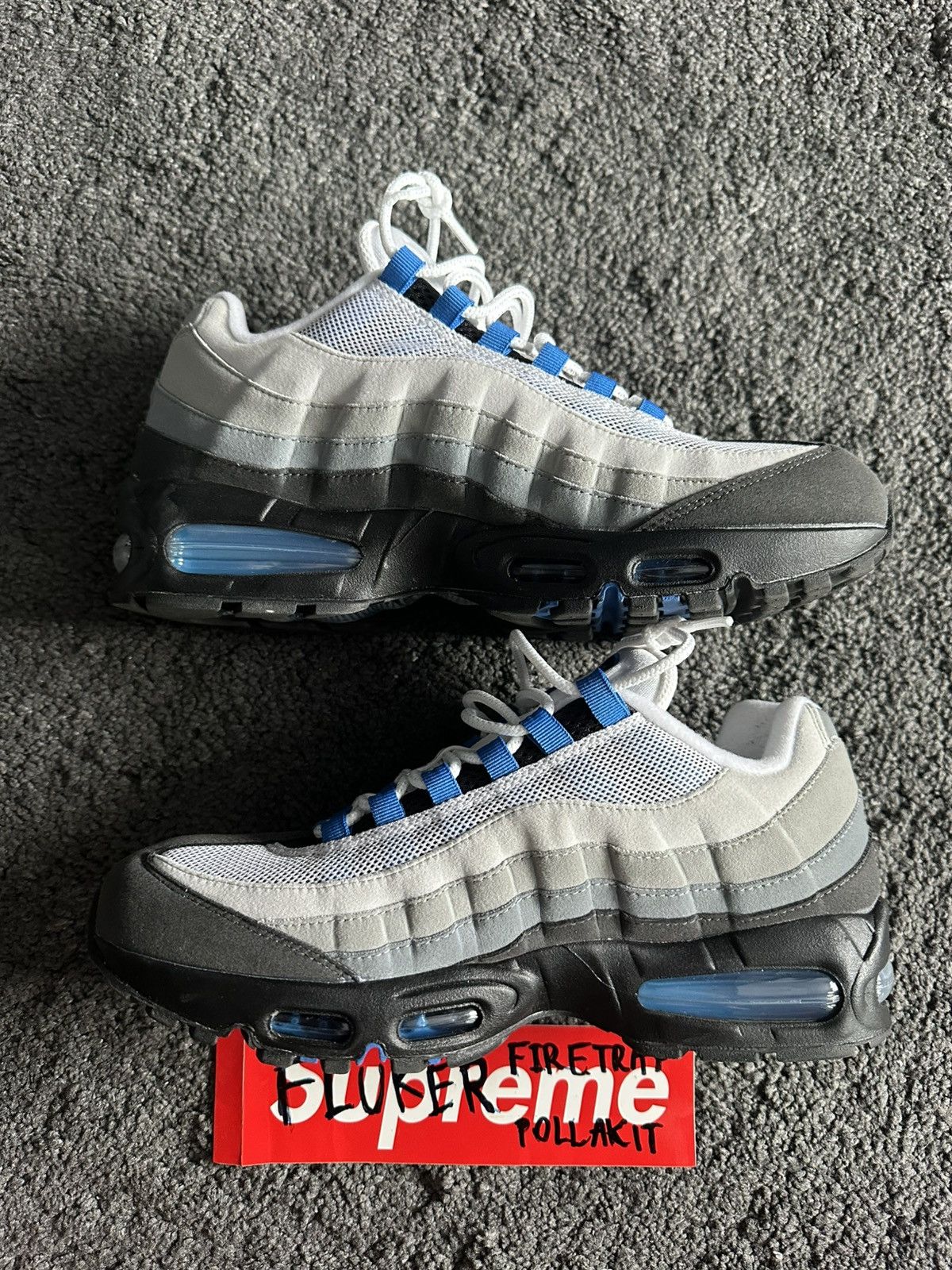 Nike Nike Air Max 95 OG "Blue Spark" Size US 10 / EU 43 - 3 Thumbnail