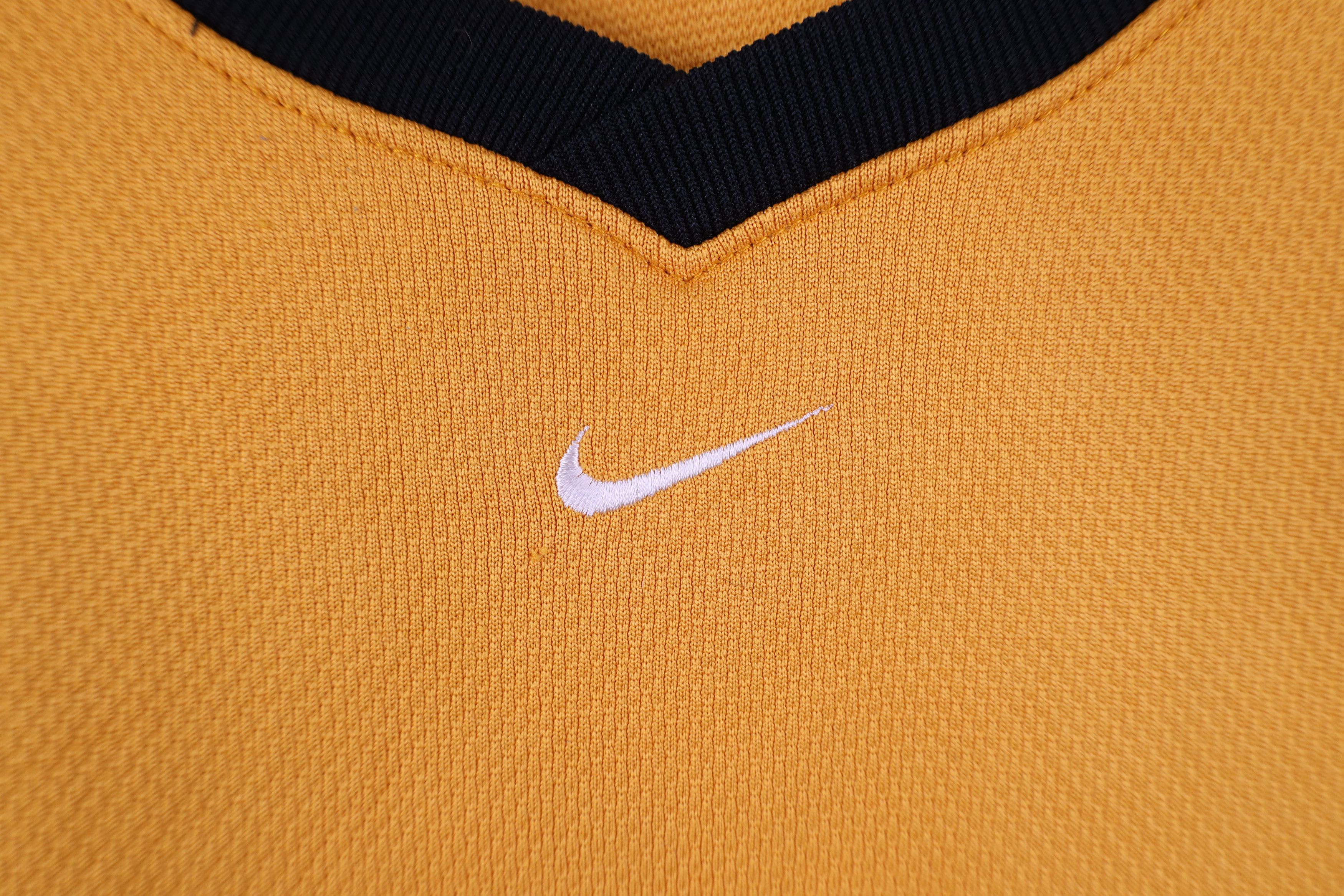 Nike Vintage 90s Nike Center Swoosh Heavy Thermal Knit T-Shirt Size US XL / EU 56 / 4 - 9 Thumbnail