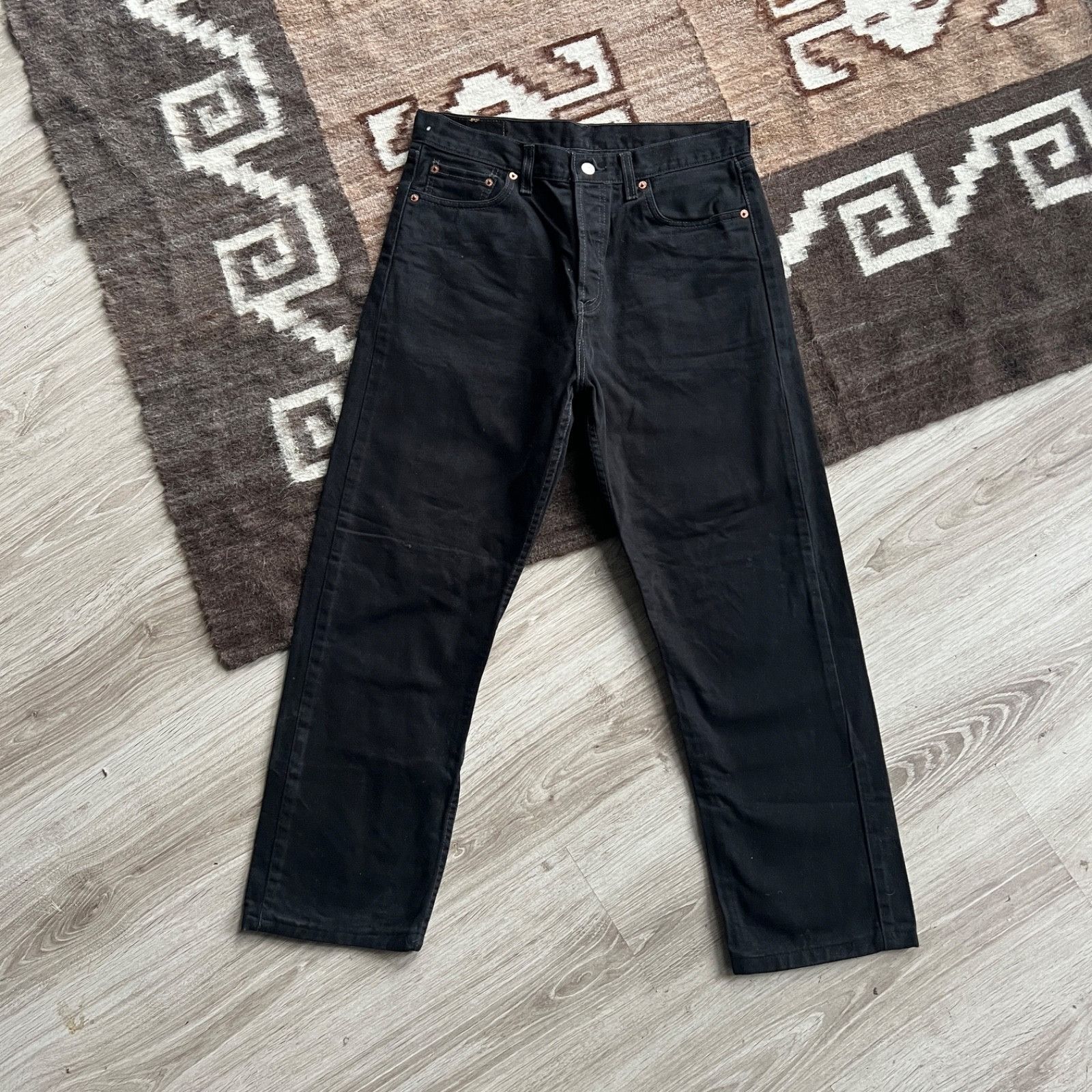 Levi's Levi’s 590 Vintage 90s Straight Denim Jeans 9624AC Size US 32 / EU 48 - 2 Thumbnail