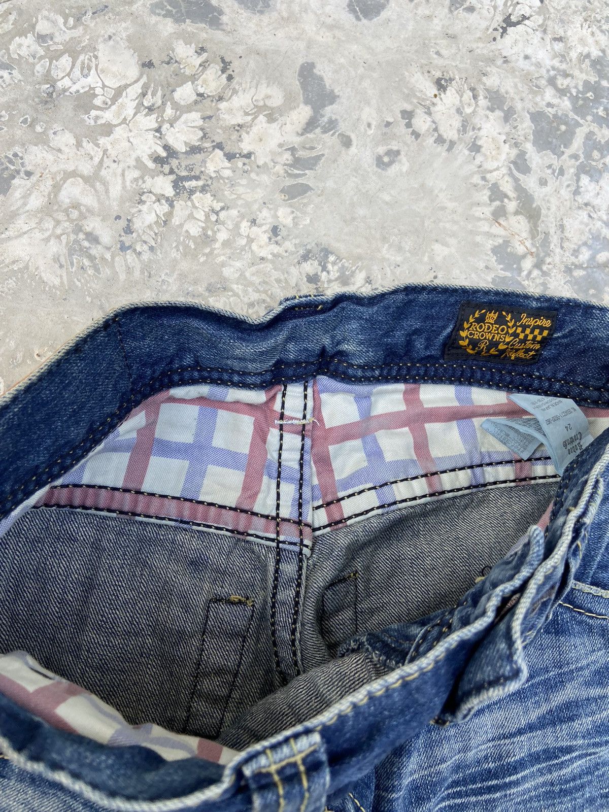 20471120 × Beauty Beast × Vintage Rodeo crown denim pants japan Size 26" / US 2 / IT 38 - 10 Thumbnail