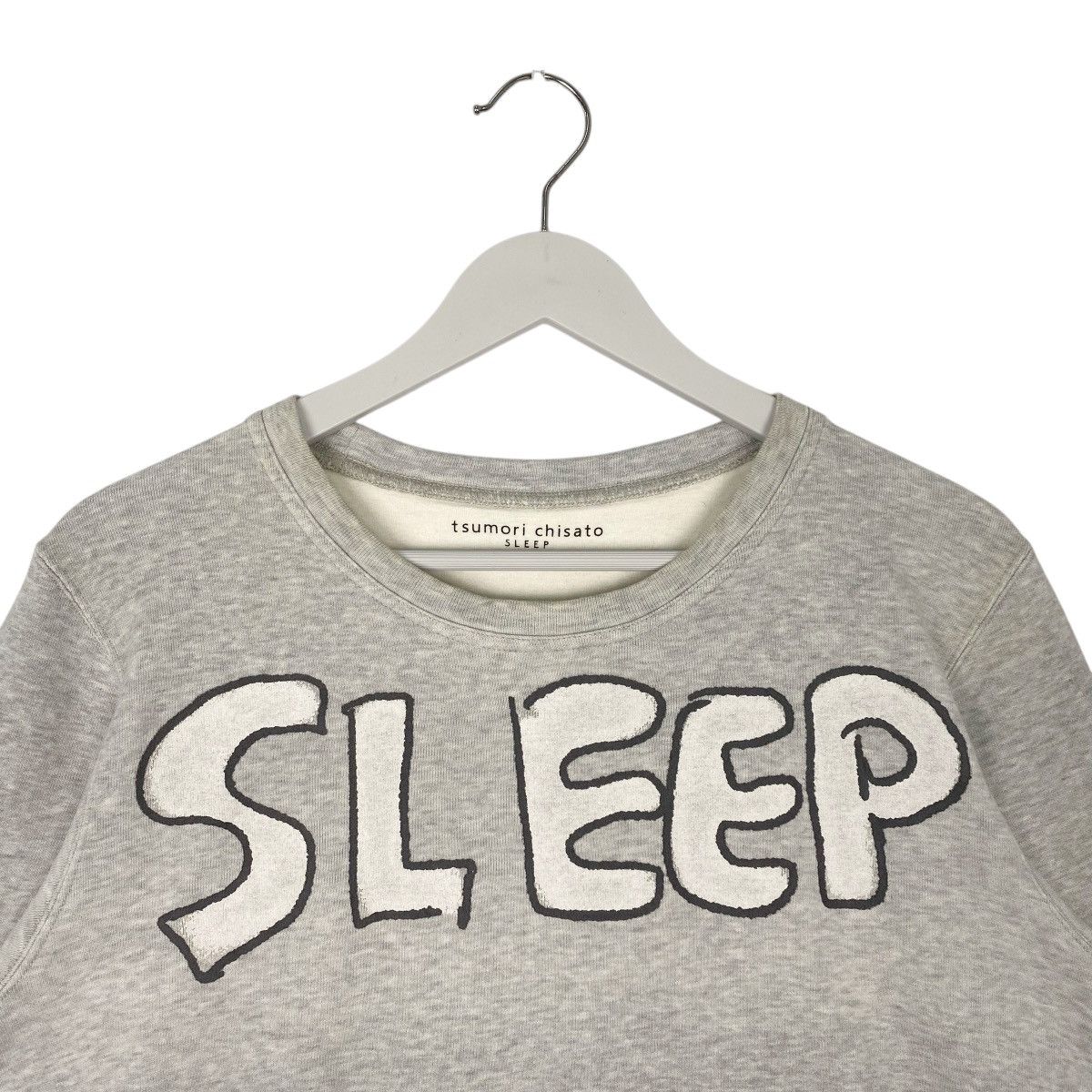 Vintage Vintage Tsumori Chisato Sleep Sweatshirt Crewneck Grey SizeM Size US M / EU 48-50 / 2 - 4 Thumbnail
